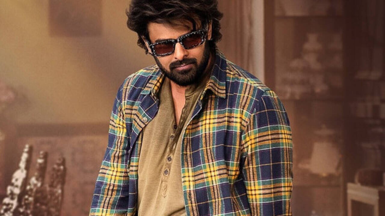 1280x720 Prabhas looks dapper in the new poster of The Raja Saab