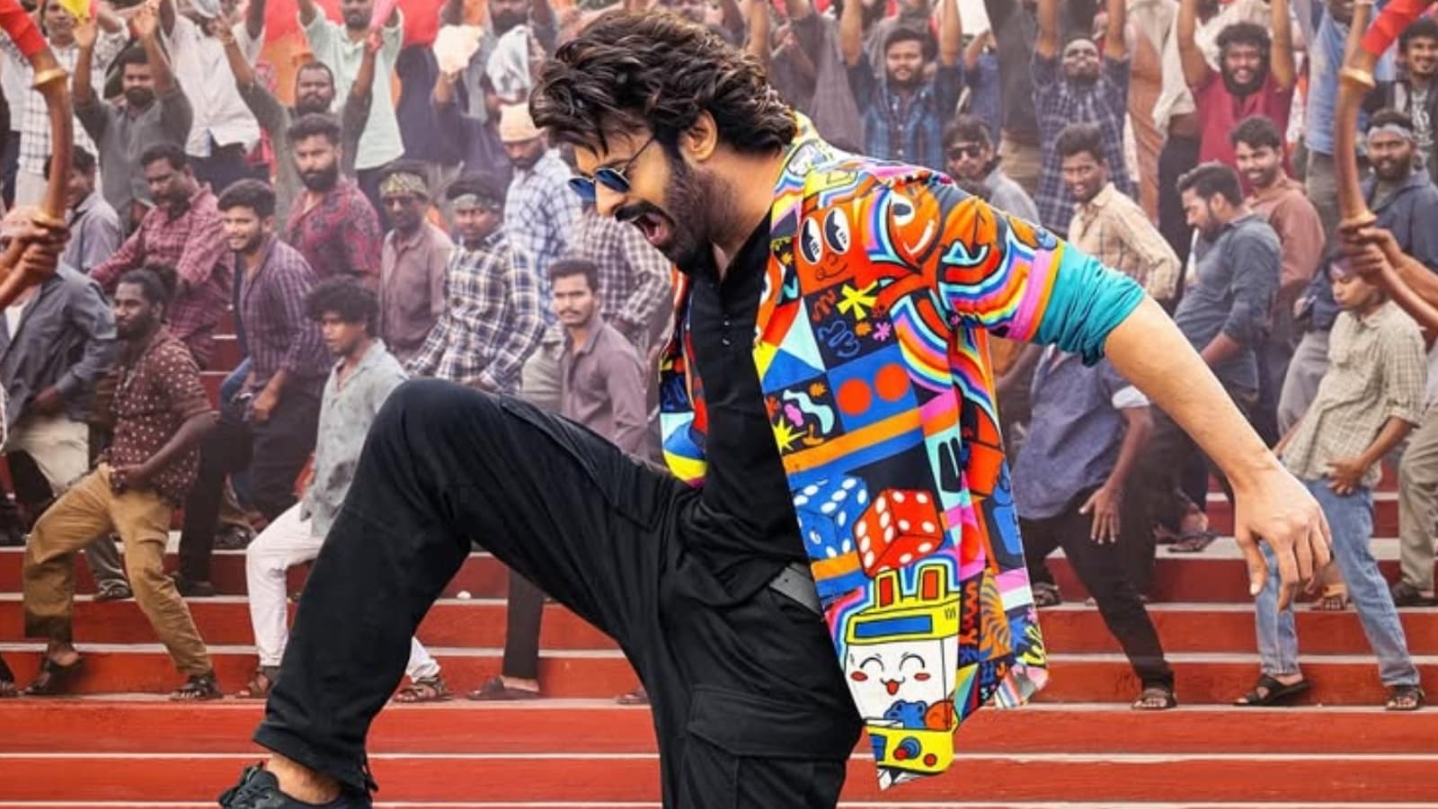 1600x900 Prabhas Flaunts Energetic Dance Moves In The Raja Saab New Poster, Shares Big Update. Telugu Cinema News
