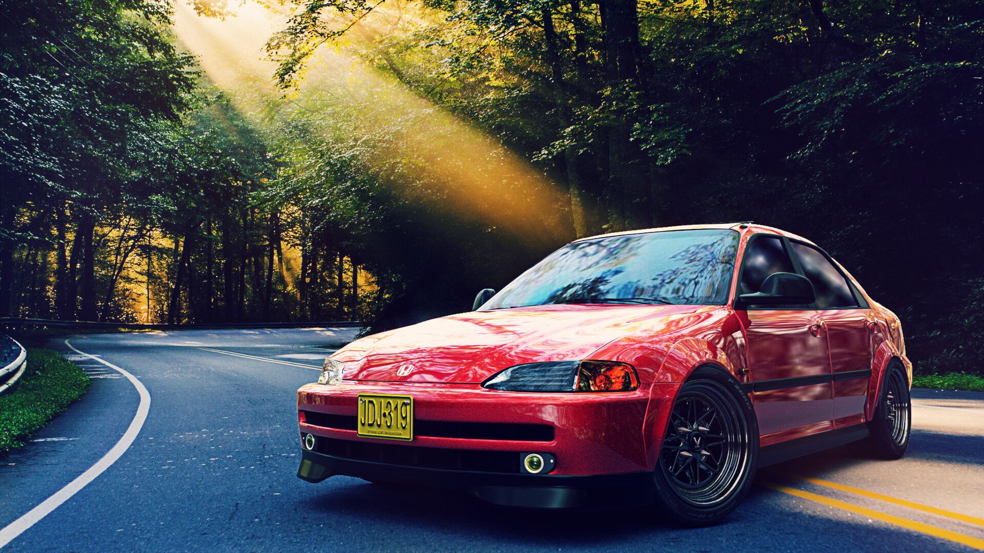 1920x1080 Honda civic 93 versions