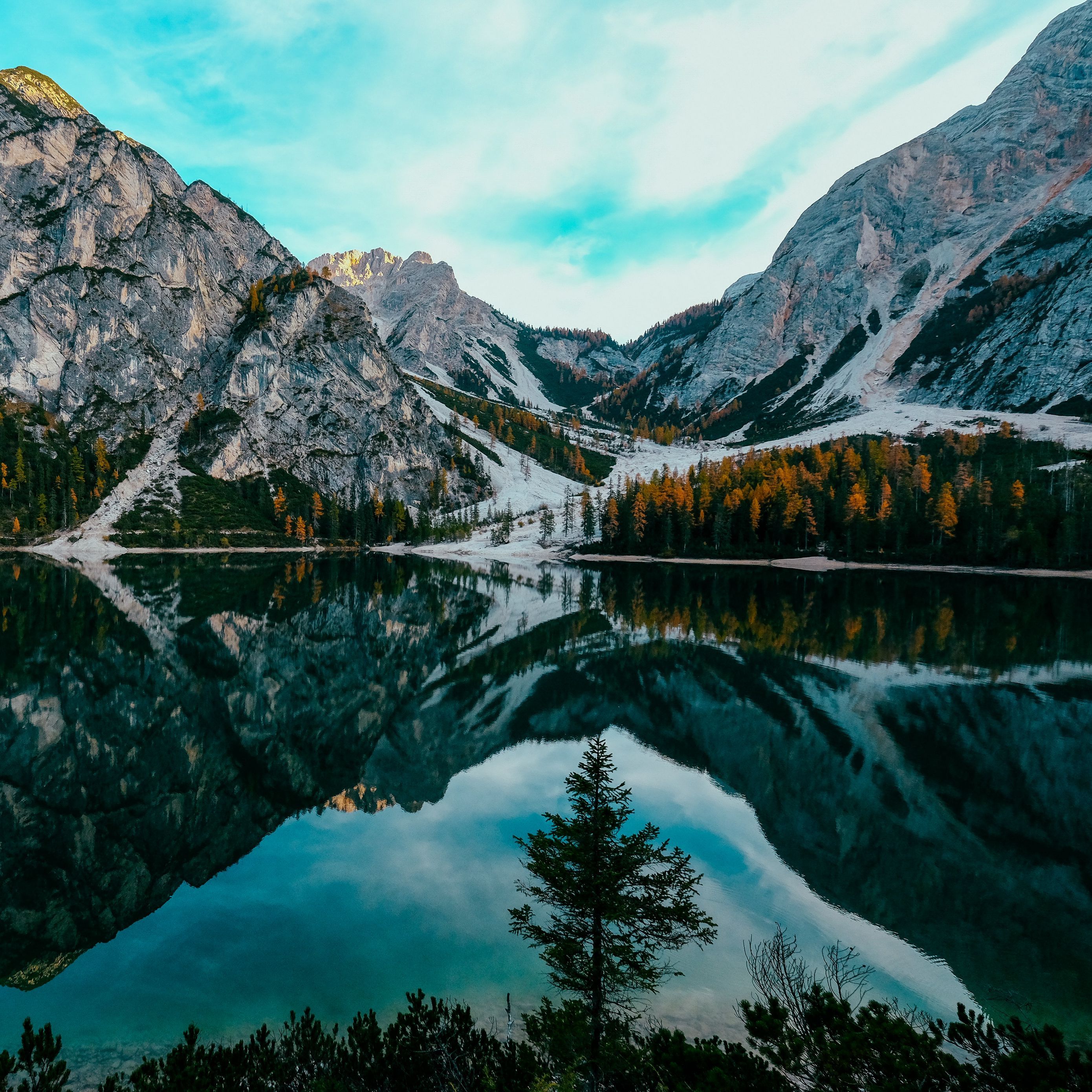 2780x2780 Download wallpaper 2780x2780 mountains, lake, landscape, banff, national park, canada ipad air, ipad air ipad ipad ipad mini ipad mini ipad mini ipad pro 9.7 for parallax HD background