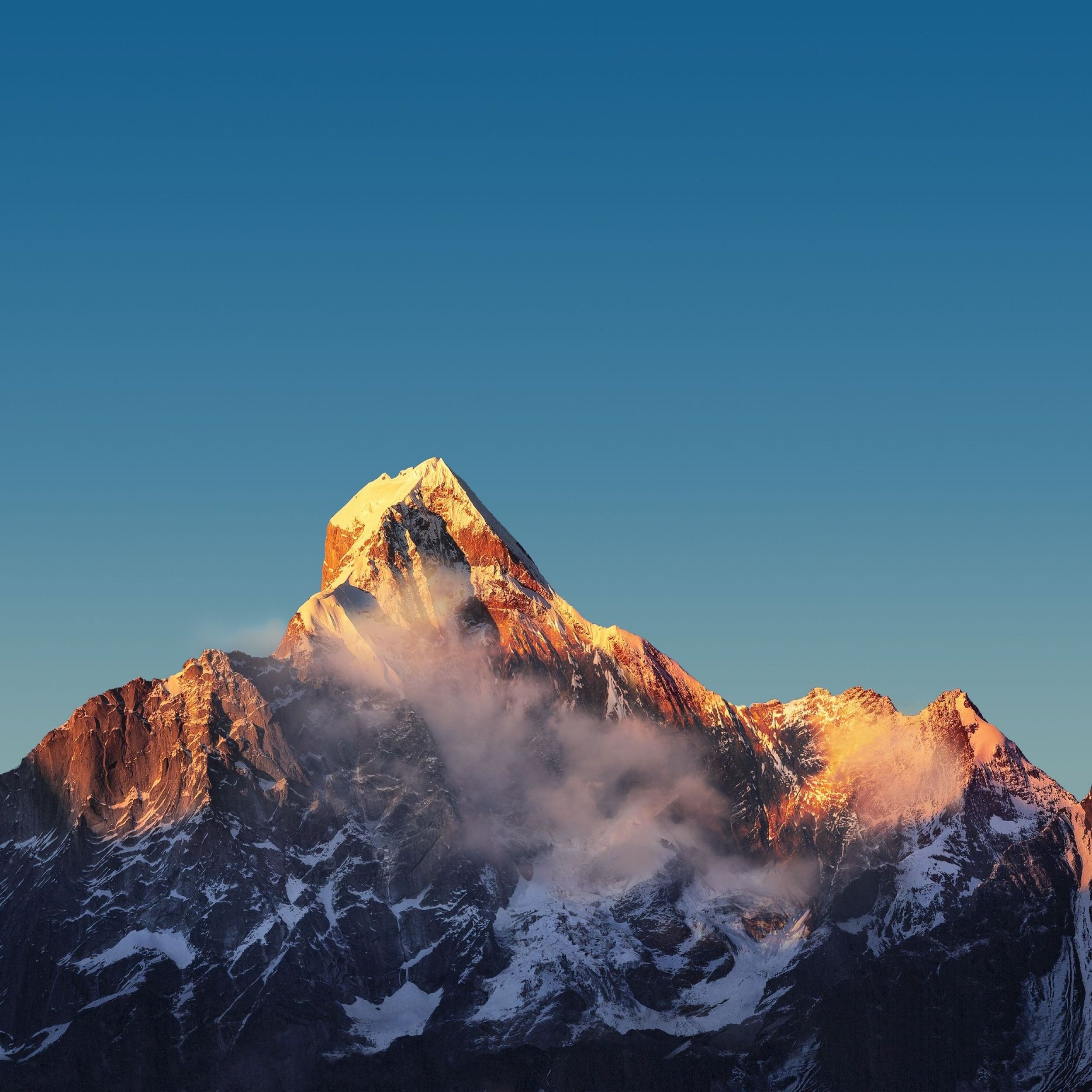 2500x2500 Mountain Landscape Xiaomi Smartphone Stock