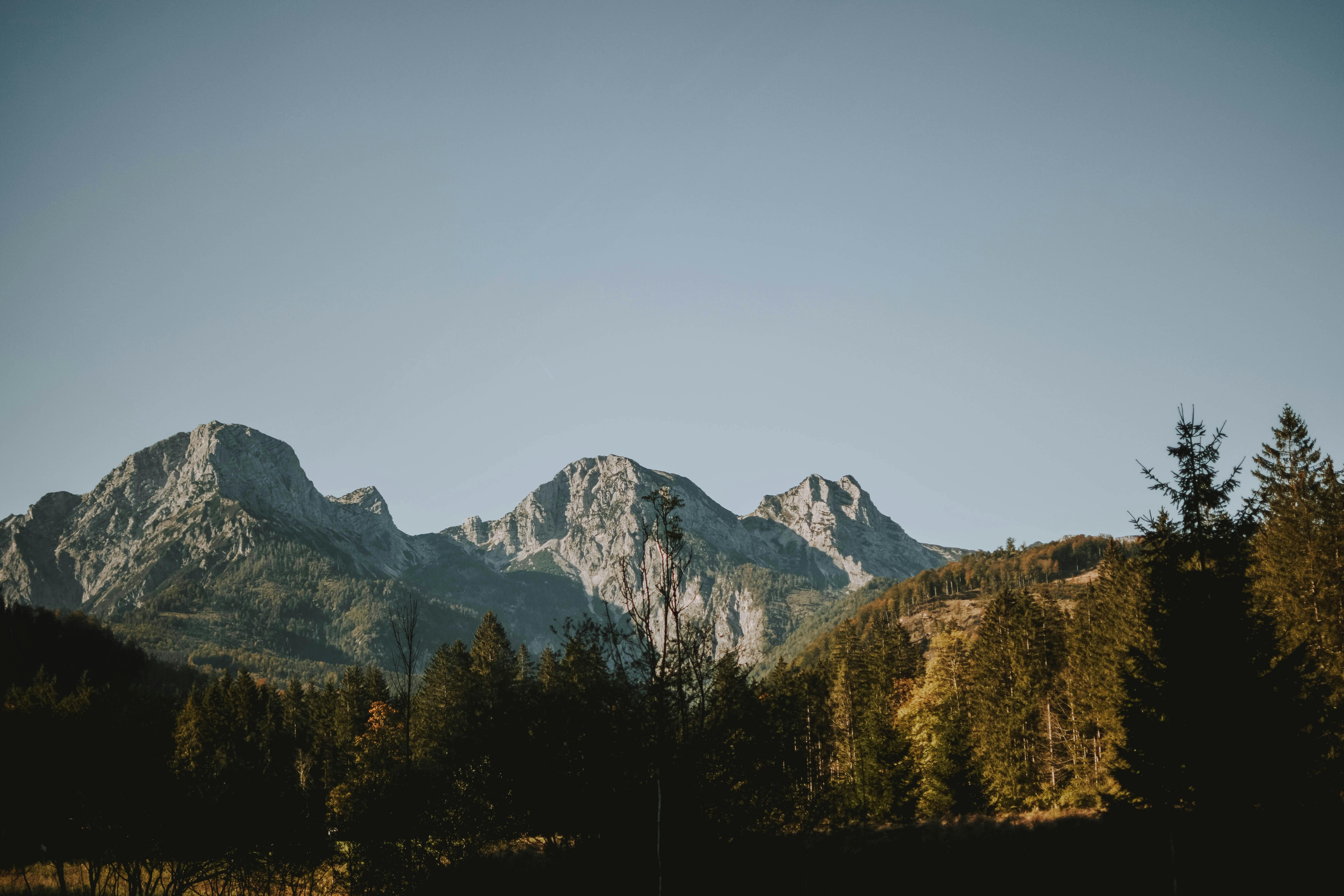 5853x3902 Scenic Photo Of Mountains During Daytime · Free
