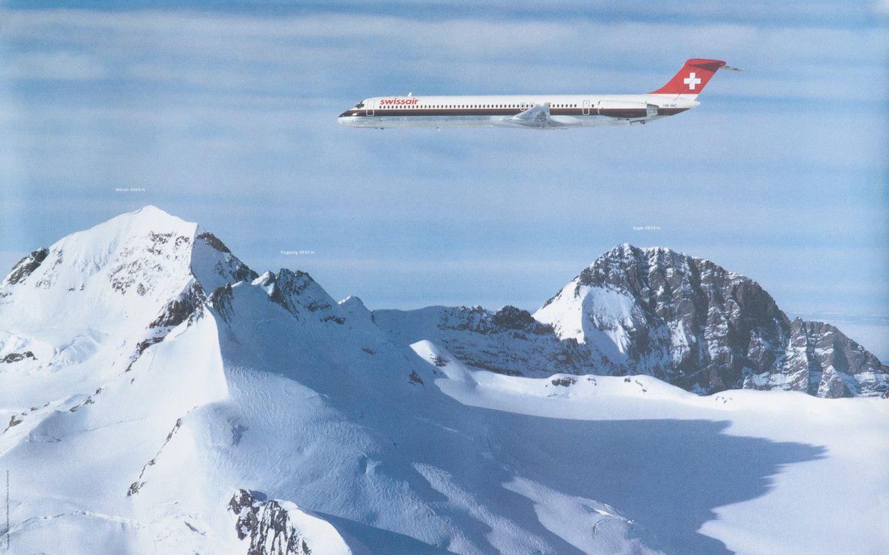 1280x800 Swissair (Alps)