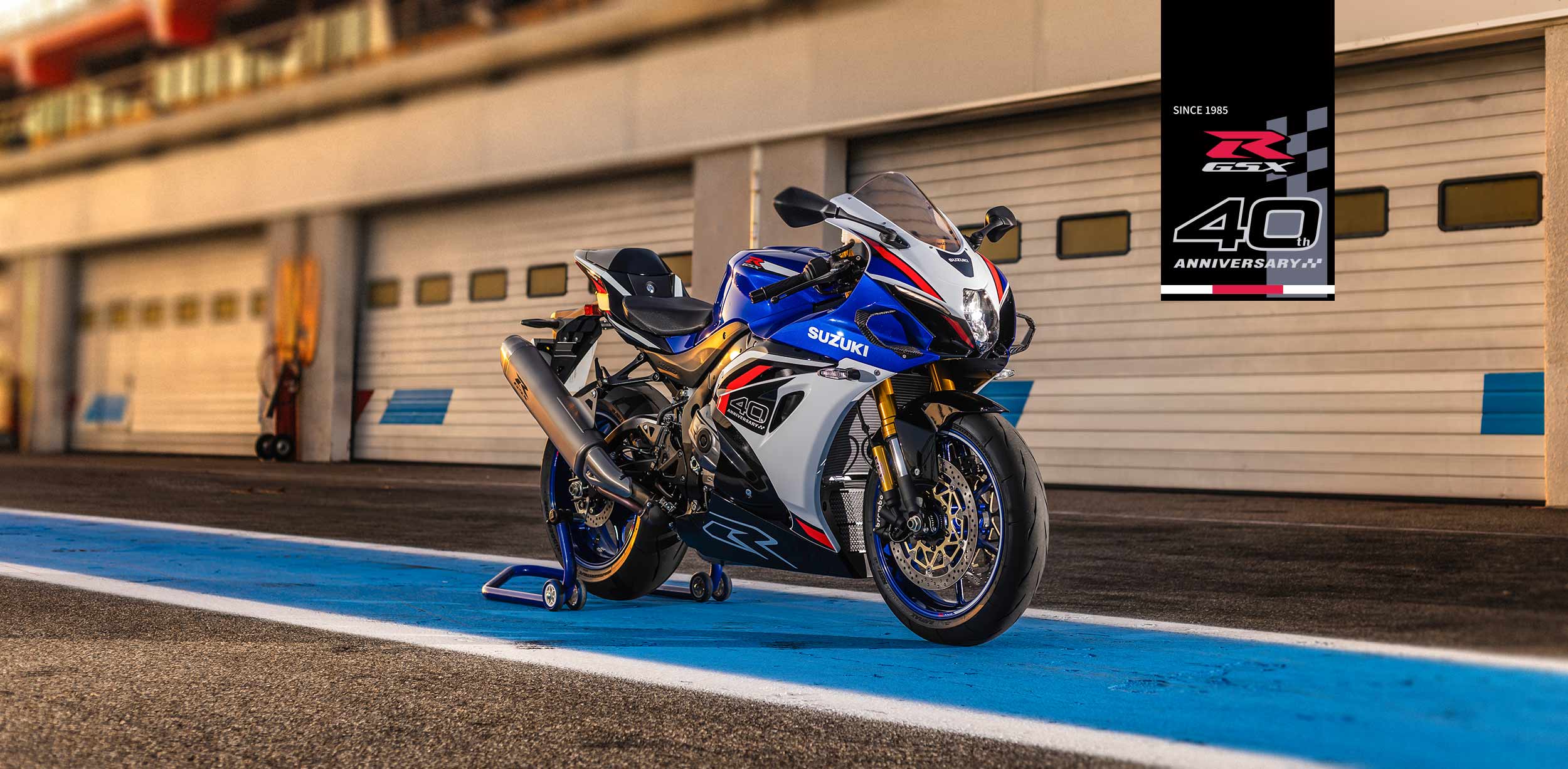 2500x1227 Suzuki Cycles GSX R1000R 40th Anniversary Edition