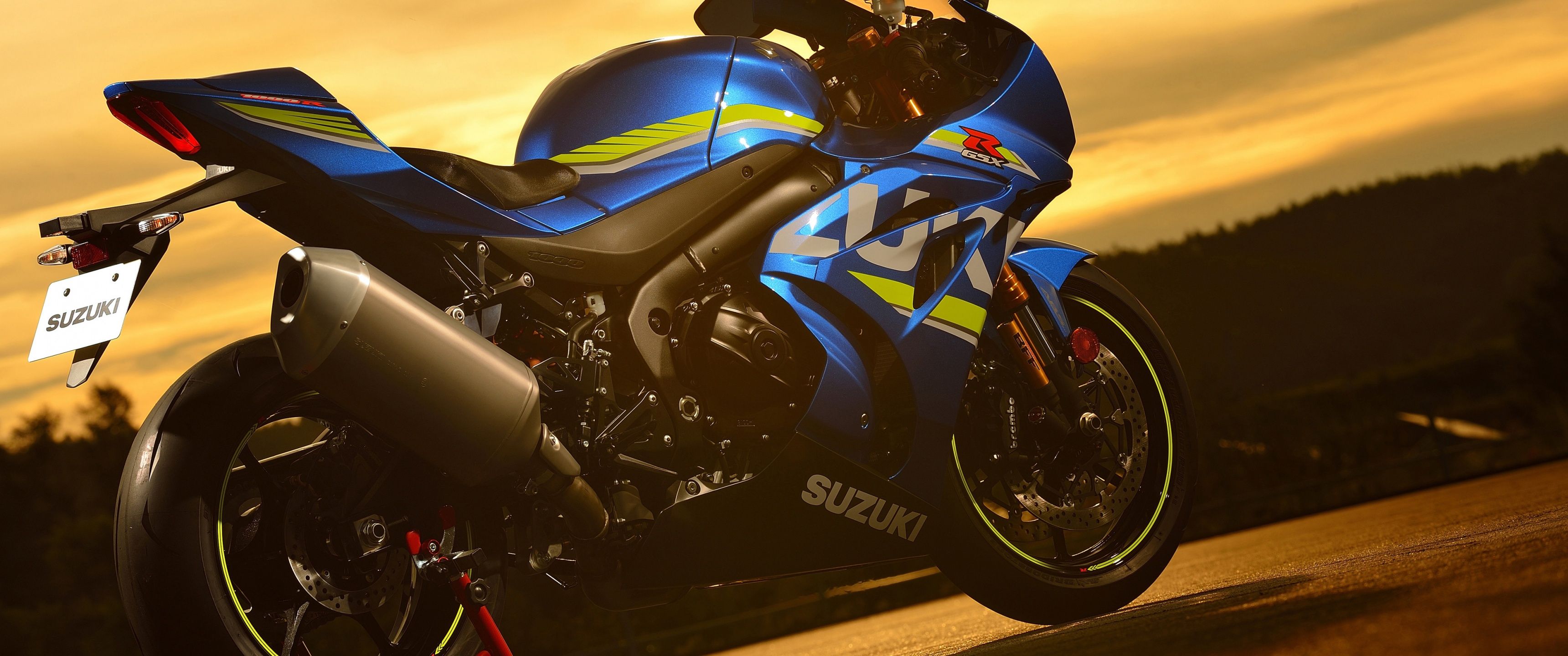 3440x1440 Suzuki GSX R1000R Wallpaper 4K