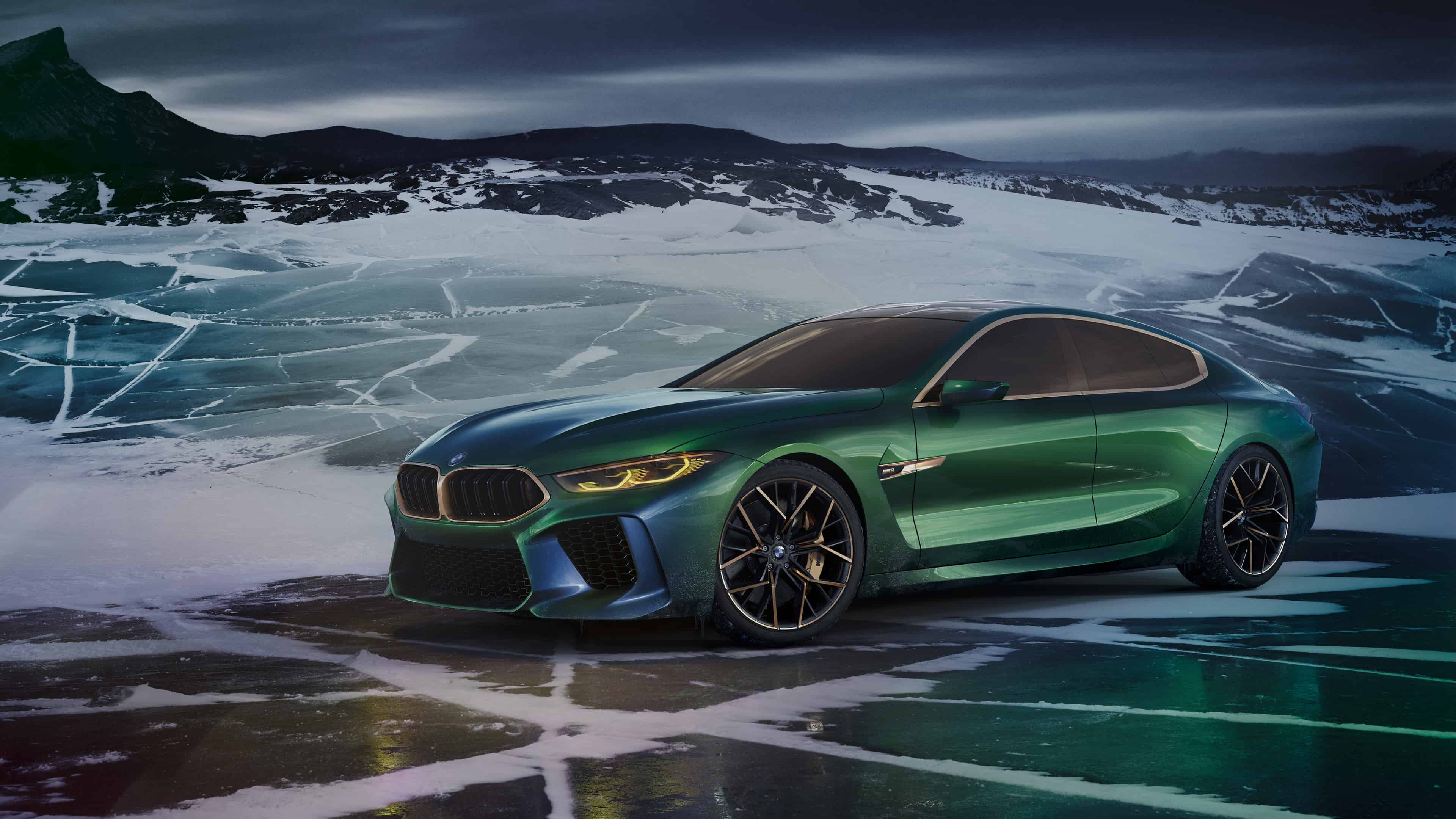 3840x2160 BMW Concept M8 Gran Coupe UHD 4K Wallpaper