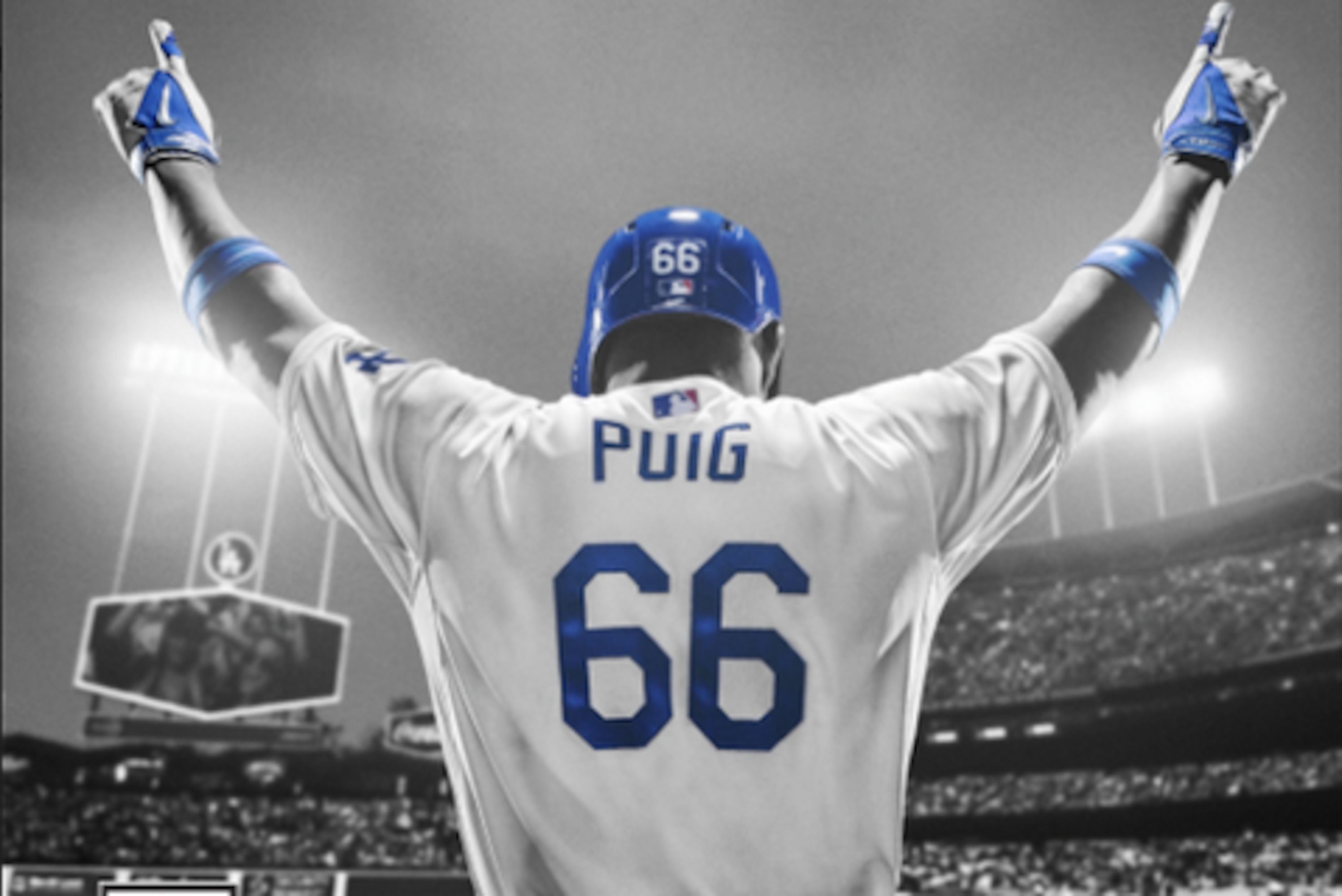 2994x2000 Yasiel Puig Featured on Cover of MLB the Show 15