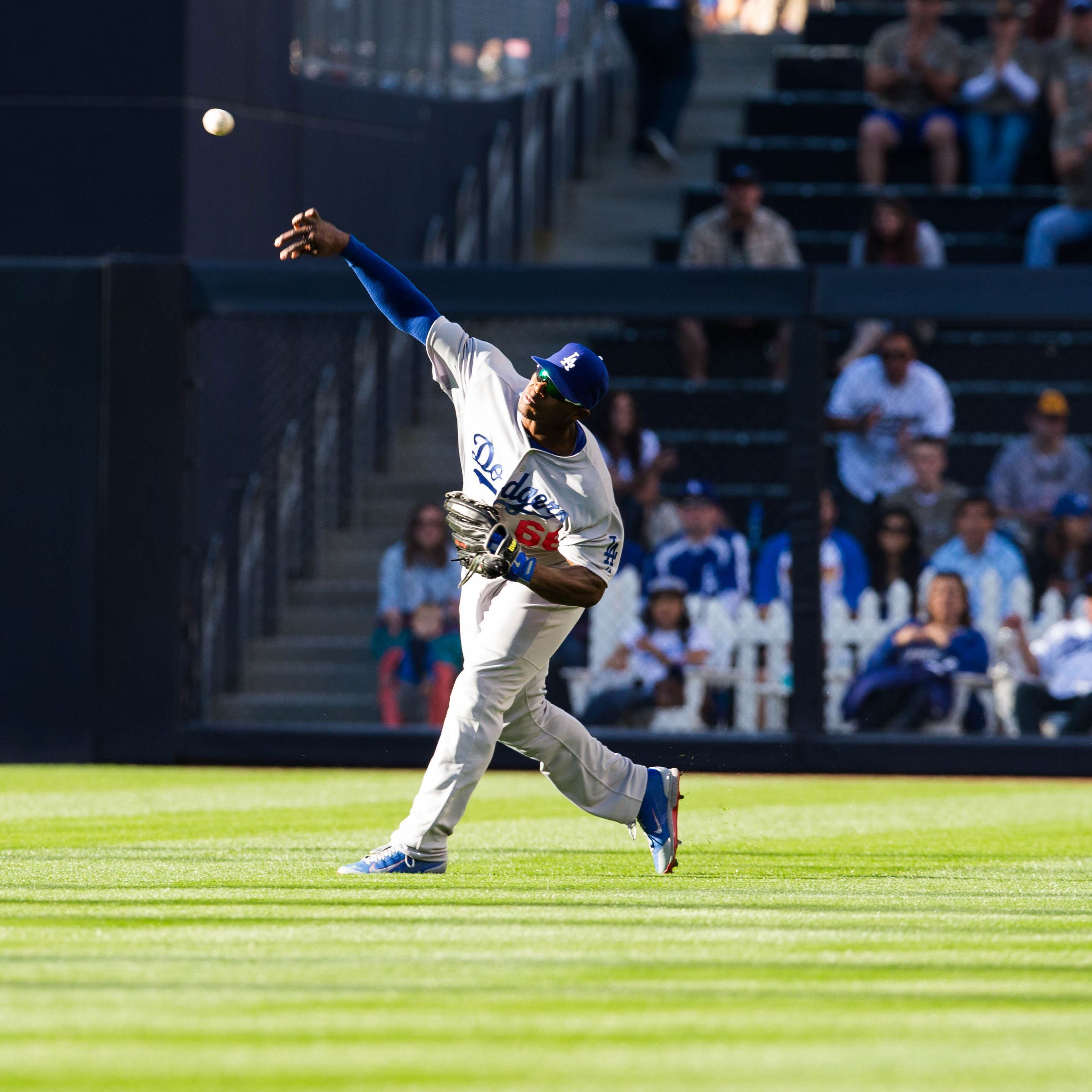 2603x2603 Yasiel Puig's Right Arm Is Unreal