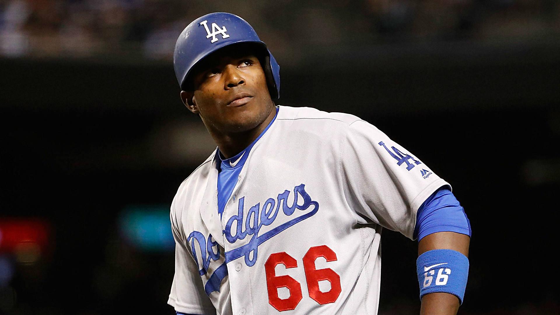 1920x1080 Yasiel Puig shines on and off field in Oklahoma City home debut