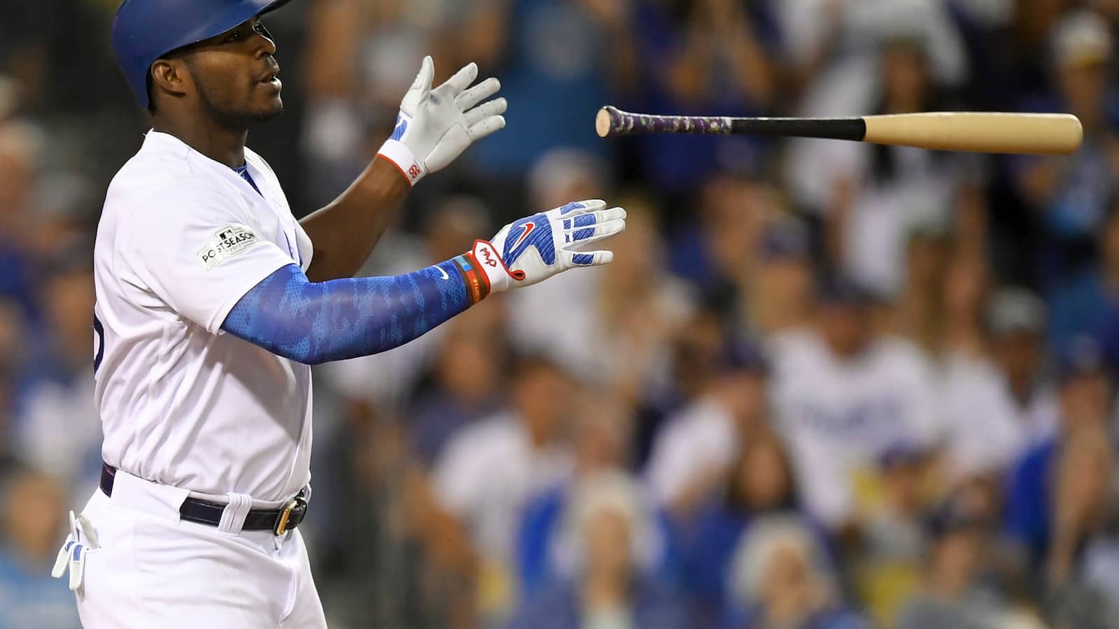 1600x900 Yasiel Puig, flamboyant as ever, has sparked the dominant Dodgers through two playoff games Washington Post