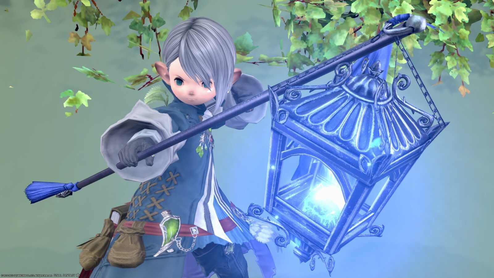 1600x900 A cute lamp staff with the flame of the soul, Black Mage weapon “Ignis Malus”. Norirow Note: Eorzean Diary in FF14