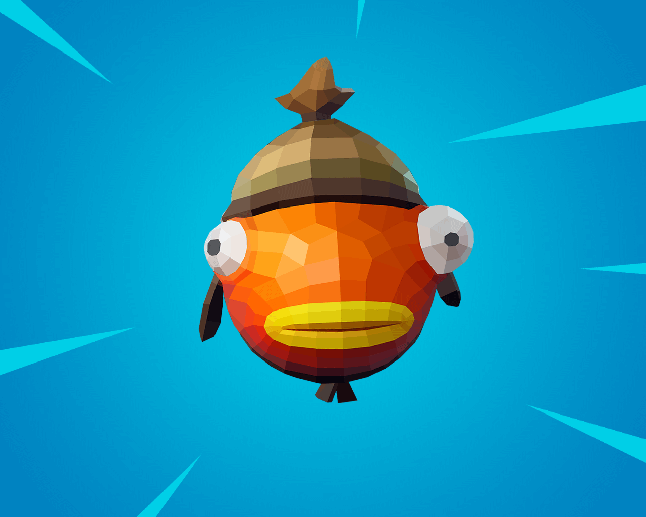 1280x1024 Anyone Want A Low Poly Fishstick Wallpaper? :)