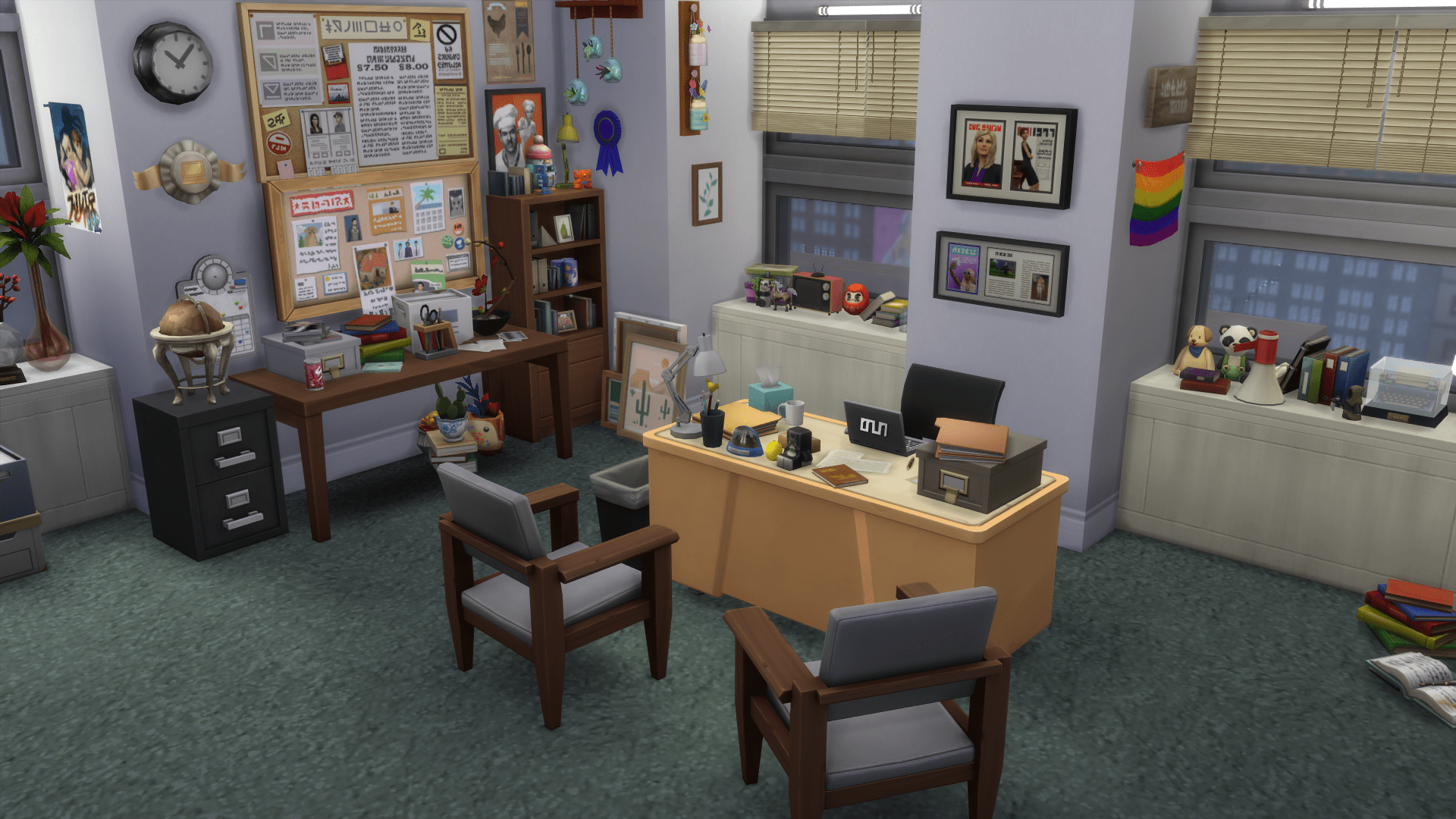 1920x1080 I Made Liz Lemon's Office From 30 Rock! I'm A Huge Fan (if You Couldn't Tell By My Username) And I've Been Wanting To Build This For Awhile. High Fiving A Million Angels!