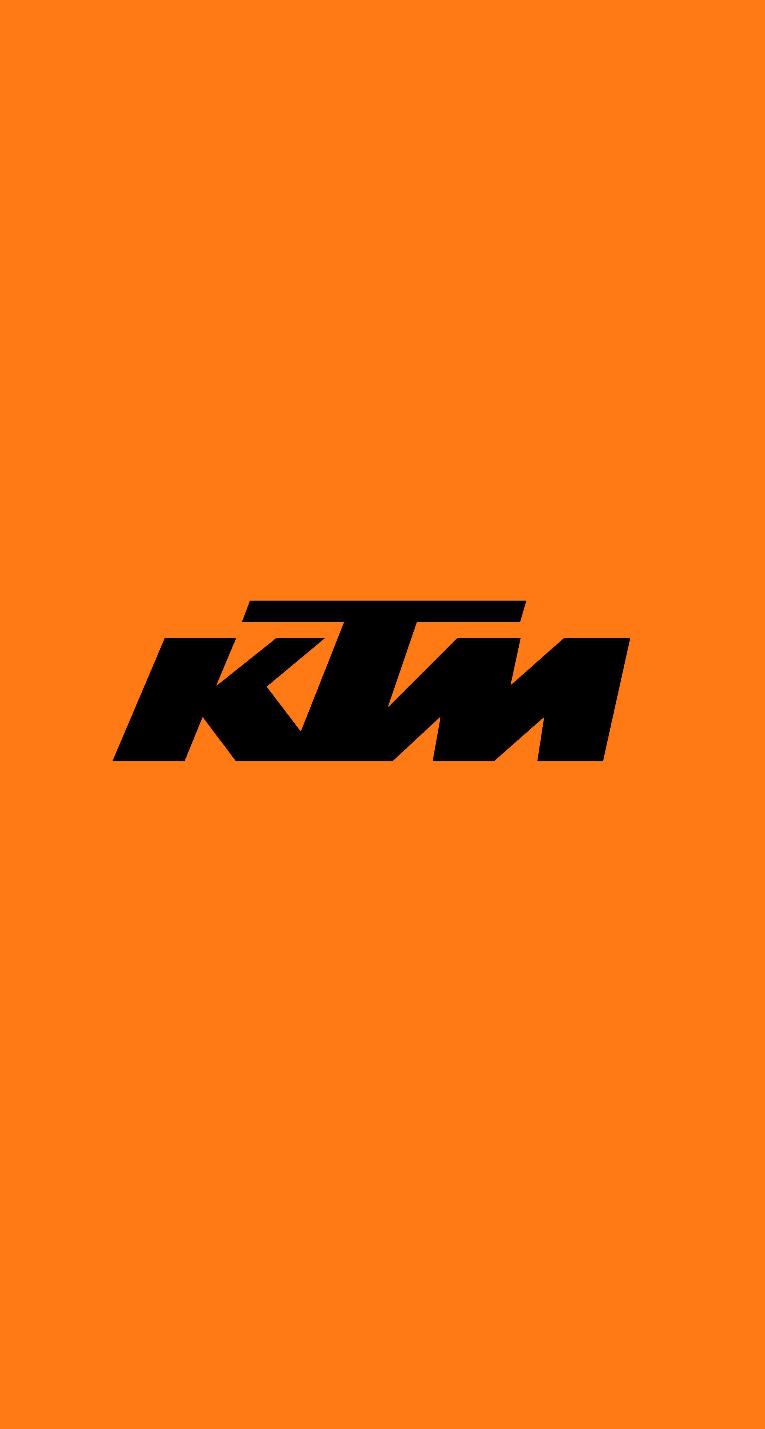 Hình nền biểu trưng KTM 2615x4885.  Ktm, xe đạp Duke, phiêu lưu Ktm