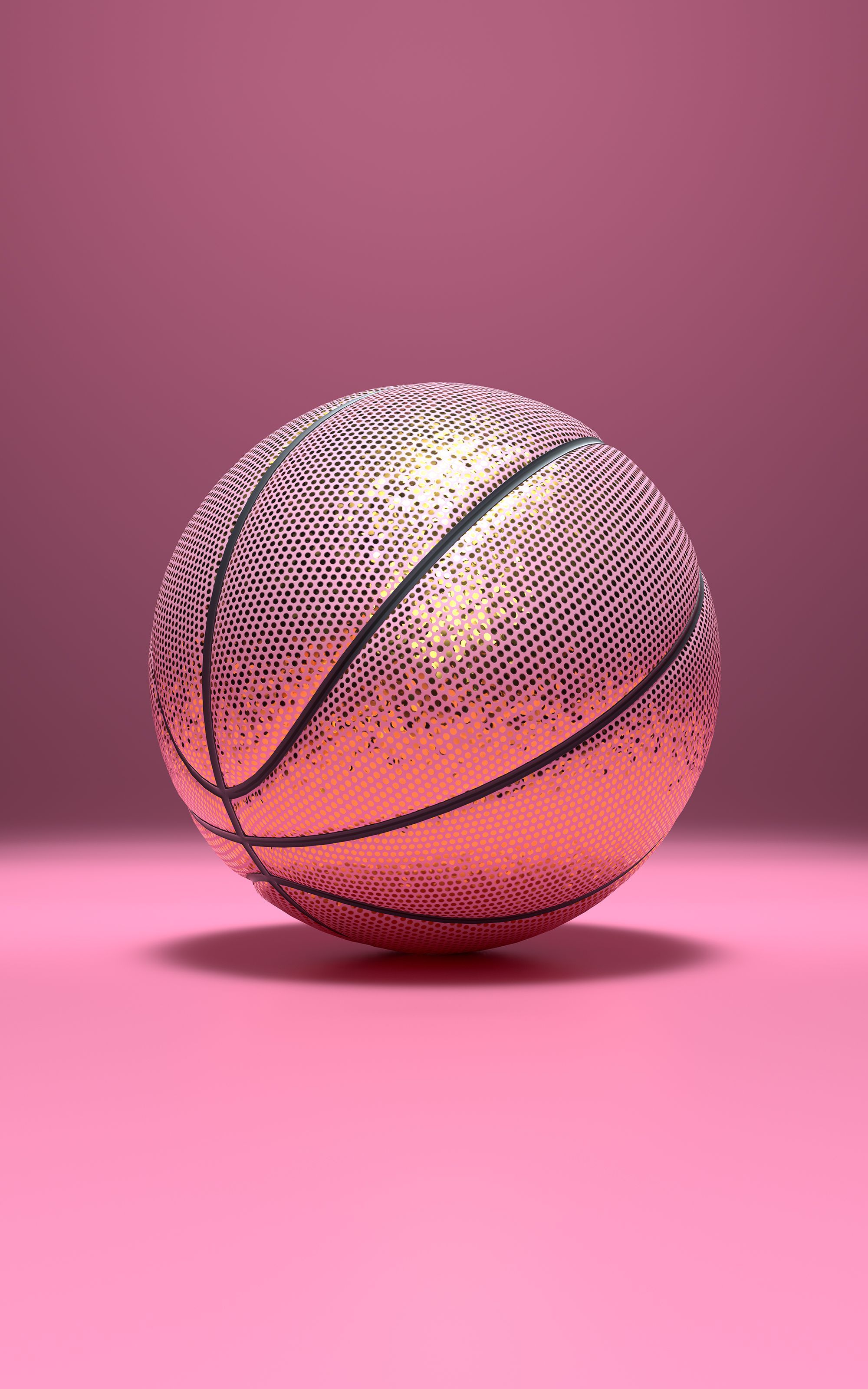 2000x3200 Girly Basketball Wallpaper