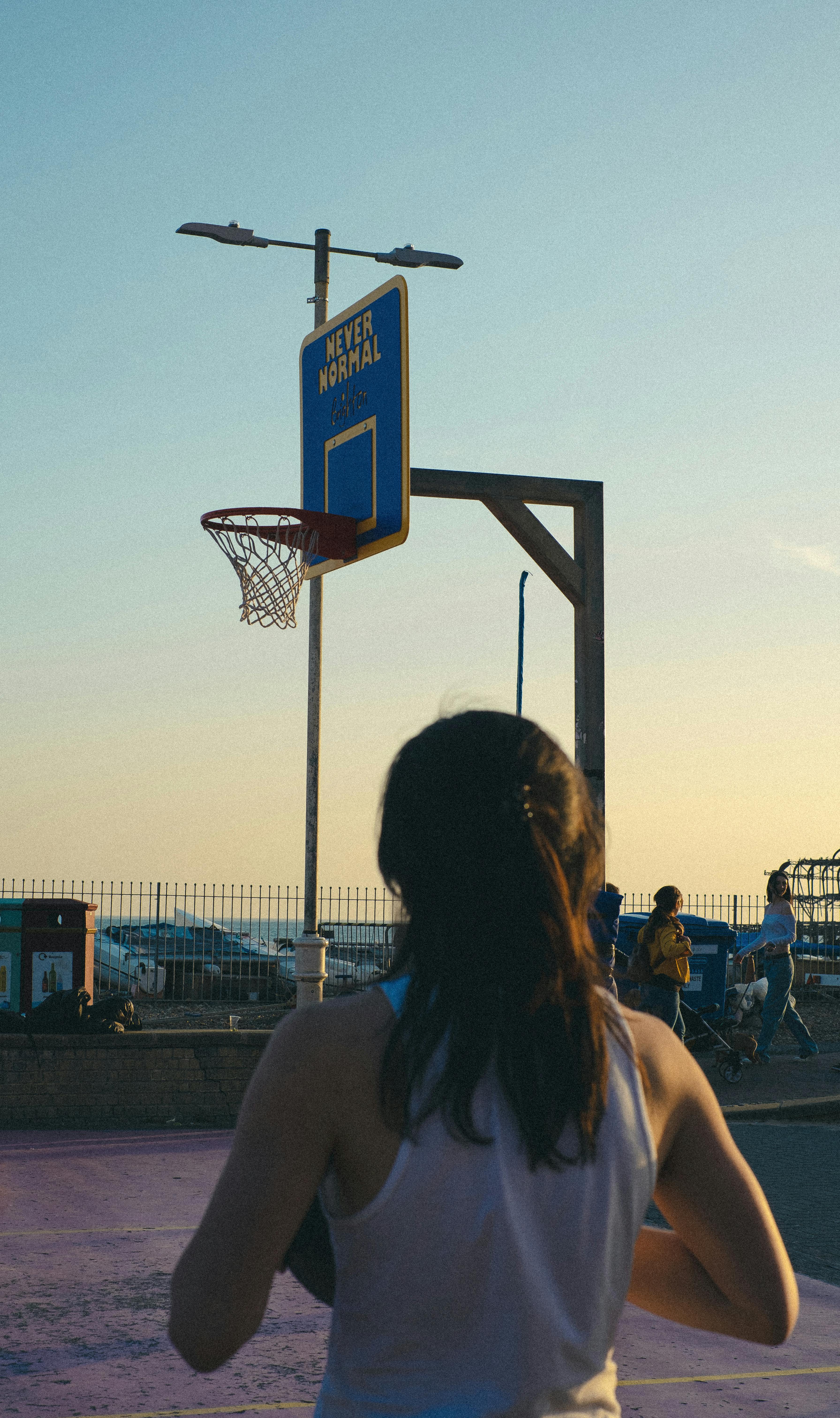 3583x6044 A Girl Playing Basketball · Free