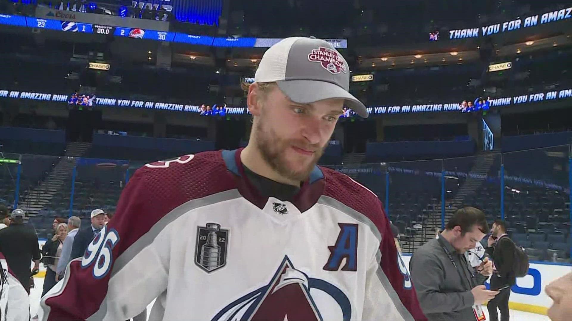 1920x1080 Mikko Rantanen speaks on surreal moment winning the Stanley Cup