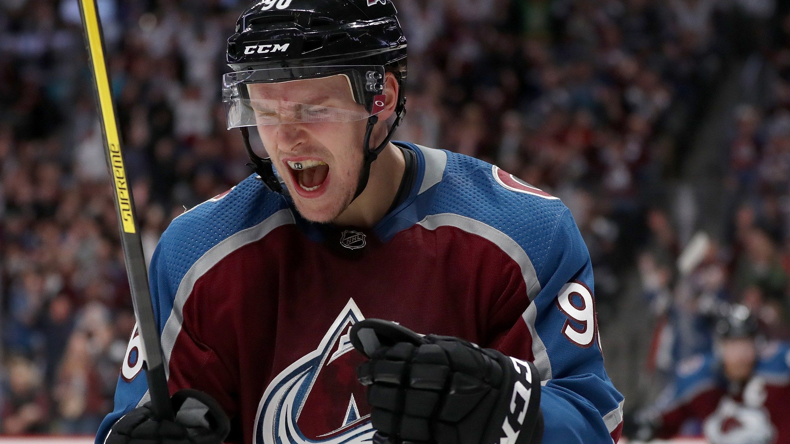 2560x1440 Rantanen Scores Twice, Avalanche Beat Flames 5 3