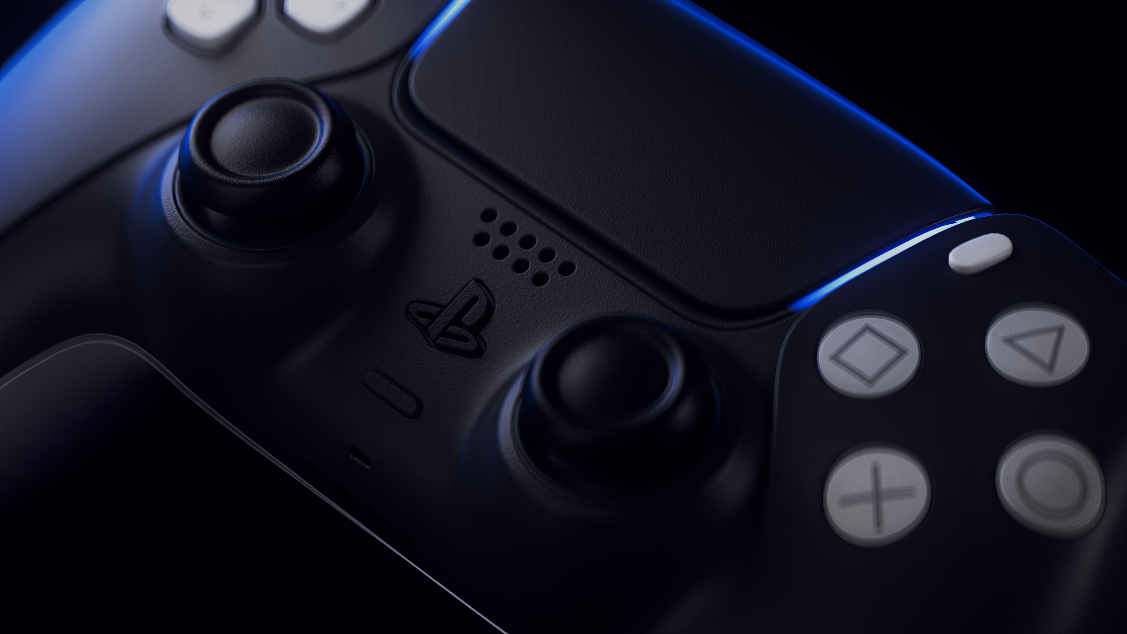 3840x2160 PlayStation 5 Wallpaper 4K, DualSense Wireless Controller