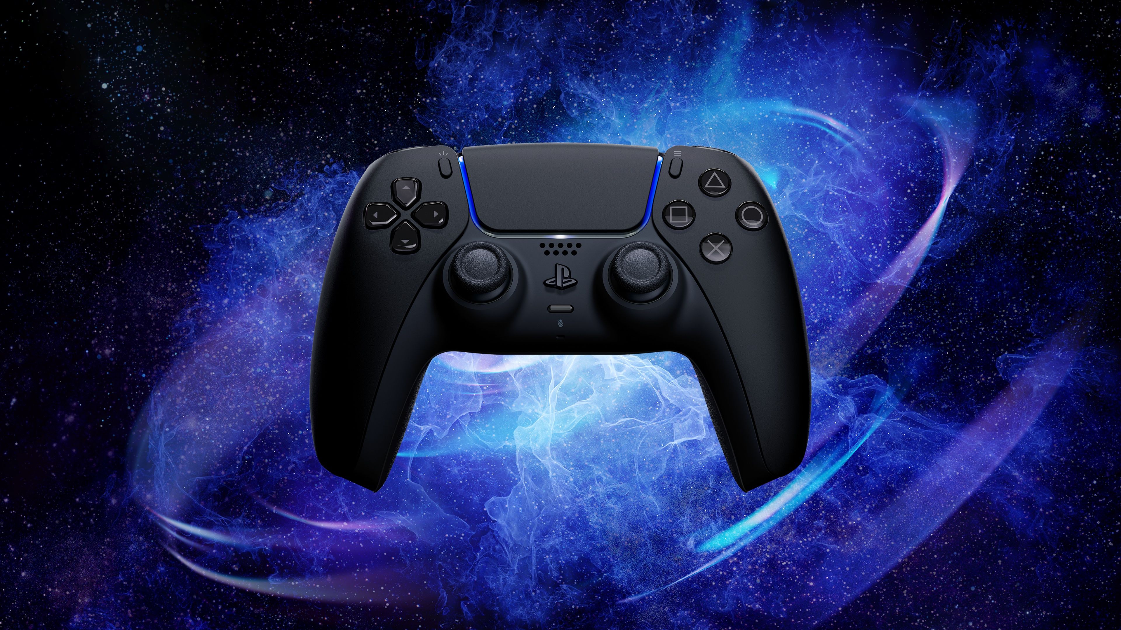 3840x2160 PS5 Dualsense Controller Black UHD 4K