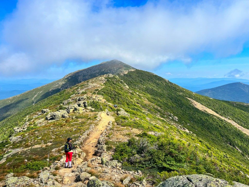1024x768 Hiking To The Top Of Mount Lafayette Via Franconia Ridge In New Hampshire Delà Du Paysage