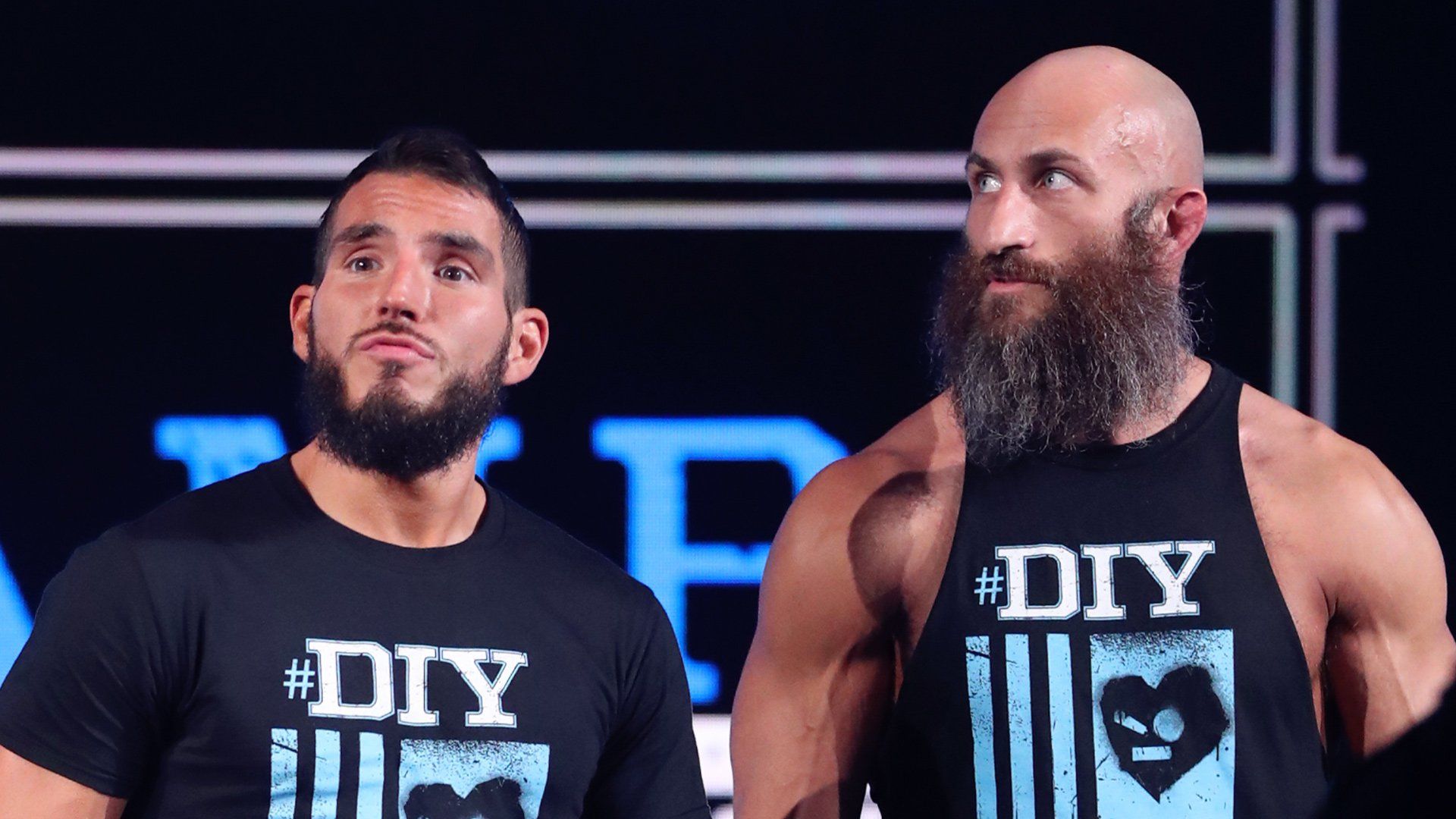 1920x1080 DIY reunites as Johnny Gargano & Tommaso Ciampa make their entrance: WWE Worlds Collide, Jan. 2020