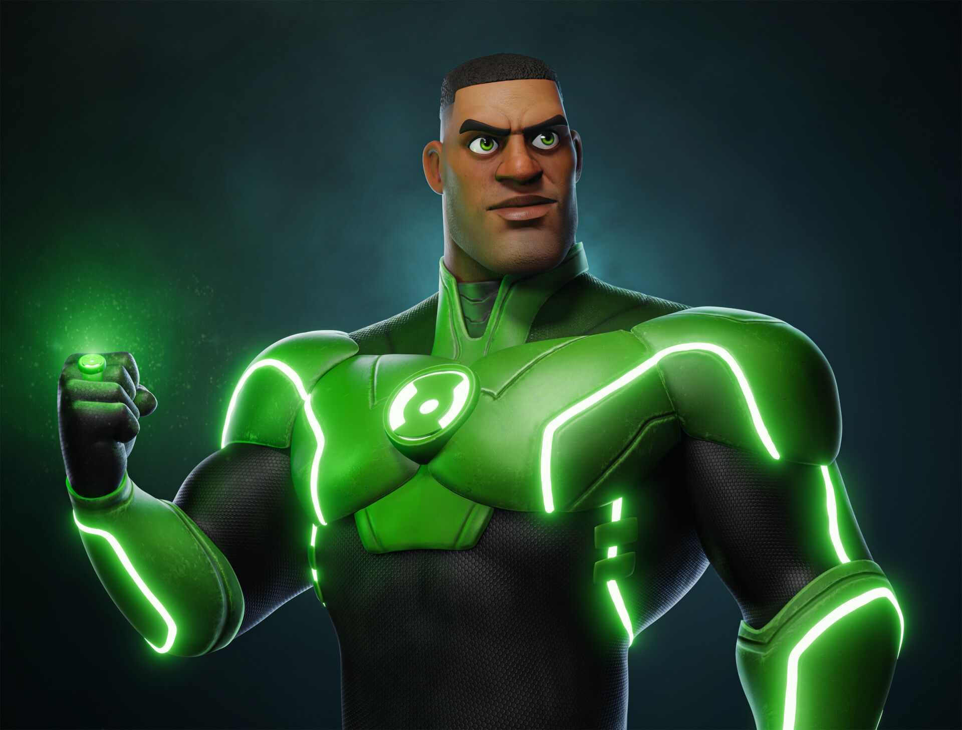 1920x1456 John Stewart (Green Lantern) Wallpaper and Background: Free HD Download