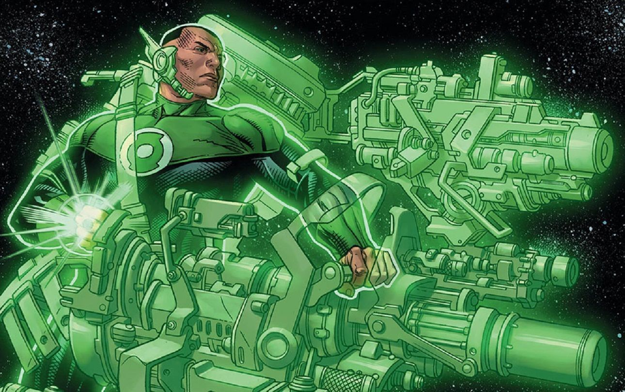 1290x808 Green Lantern John Stewart DC Comics Wallpaper