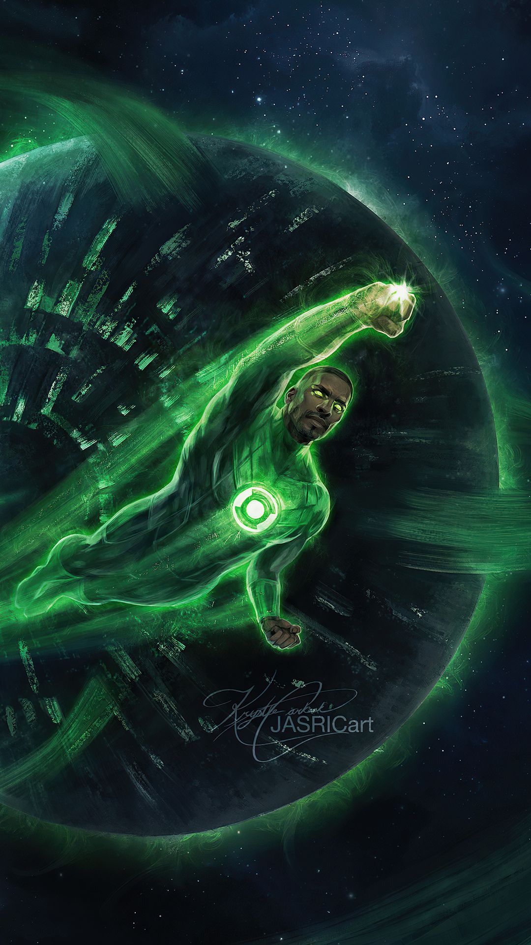 1080x1920 John Stewart (Green Lantern) Phone Wallpaper: Free 4K & HD Downloads