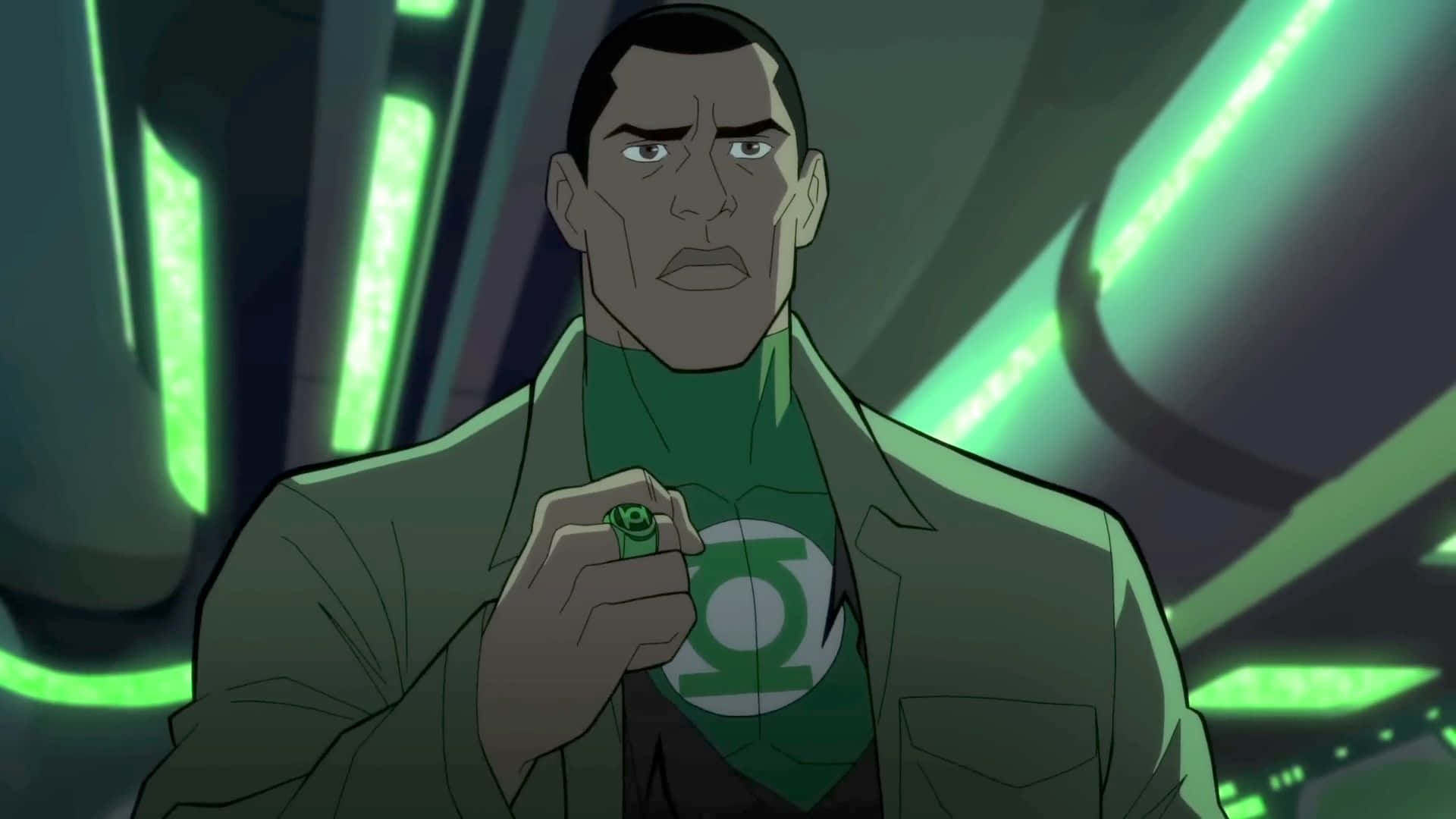 1920x1080 Download John Stewart From Green Lantern The Animated Series Wallpaper