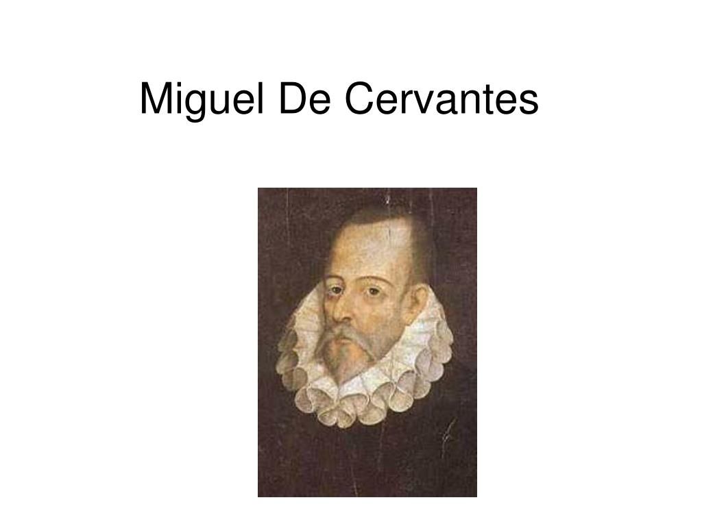 1024x768 PPT De Cervantes PowerPoint Presentation, free download
