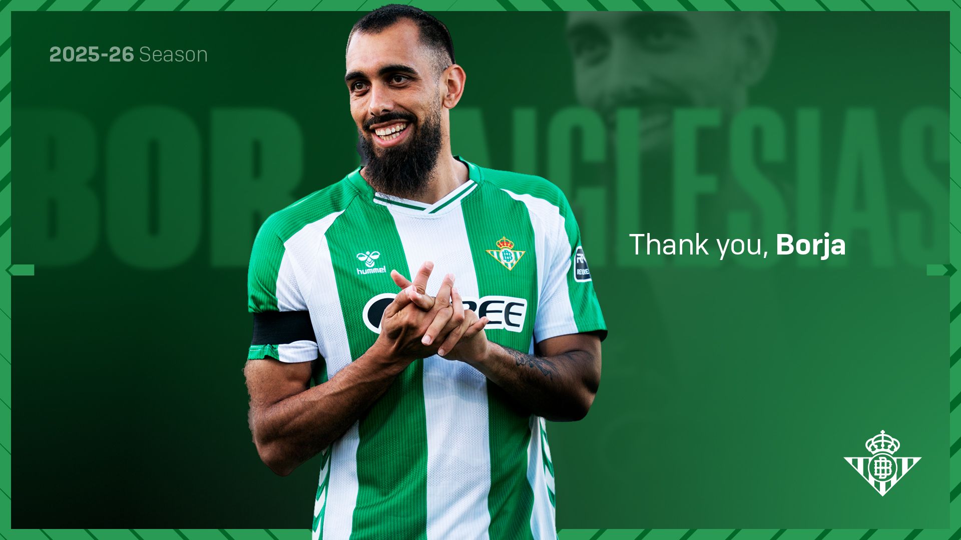 1920x1080 Real Betis and Real Club Celta de Vigo reach an agreement for the transfer of Borja Iglesias Betis Balompié