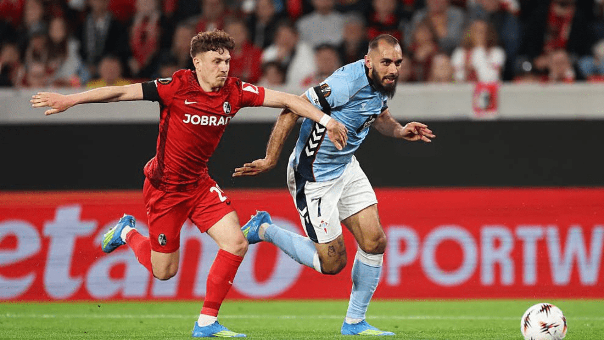 1920x1080 Borja Iglesias, jugador del Celta, confía en remontar al Friburgo en Balaídos