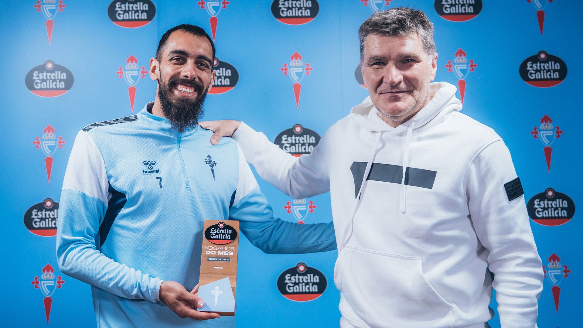 1920x1080 Borja Iglesias, Estrella Galicia MVP of the month of April