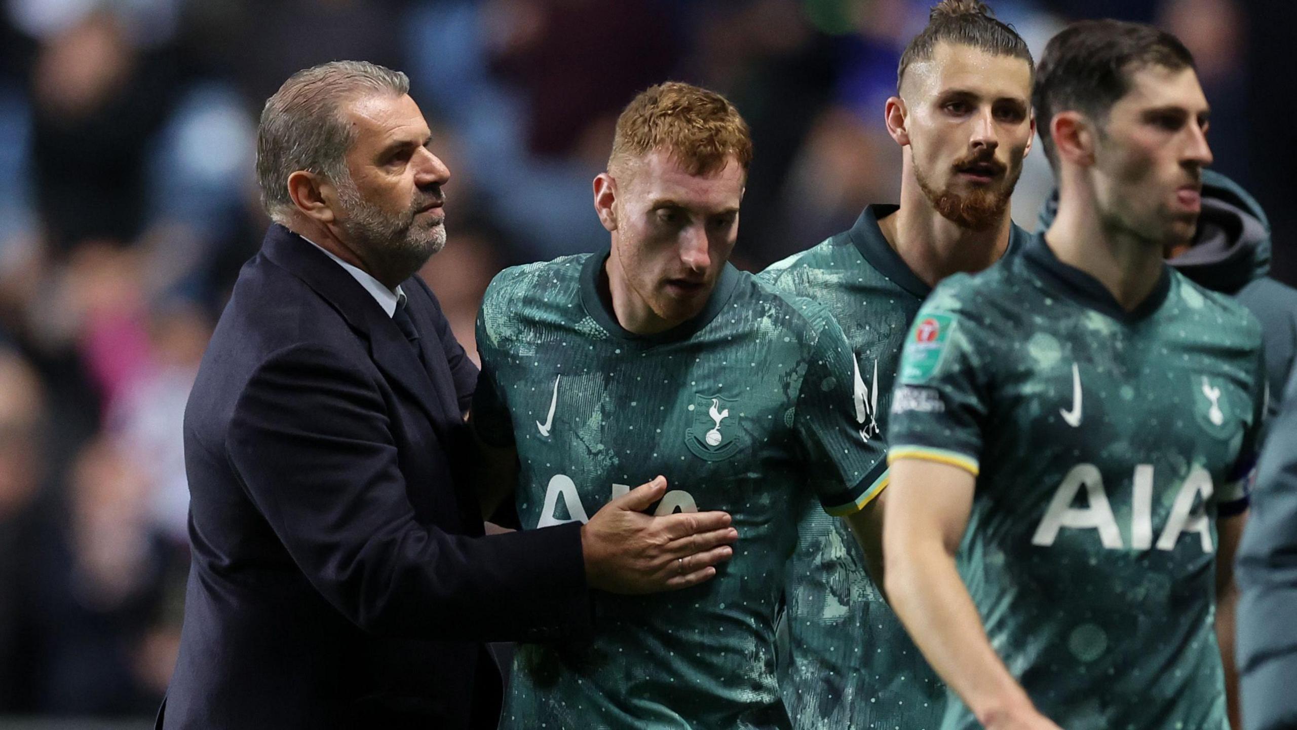 2560x1440 Tottenham news: Ange Postecoglou reacts after Carabao Cup win