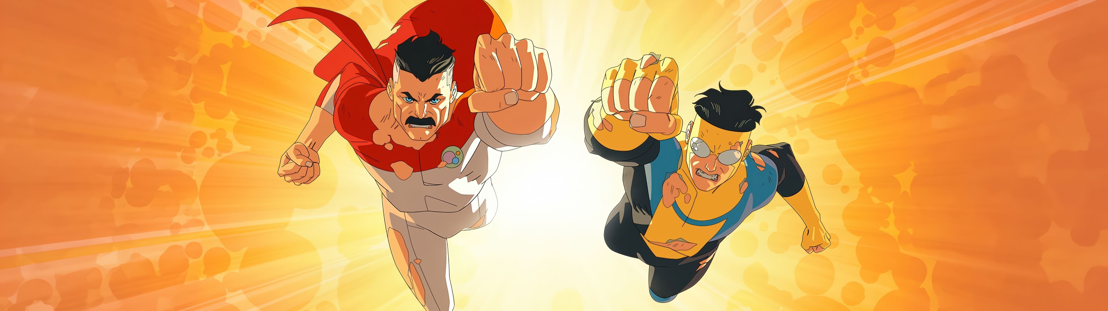 3840x1080 Invincible Wallpaper 4K, Season Mark Grayson