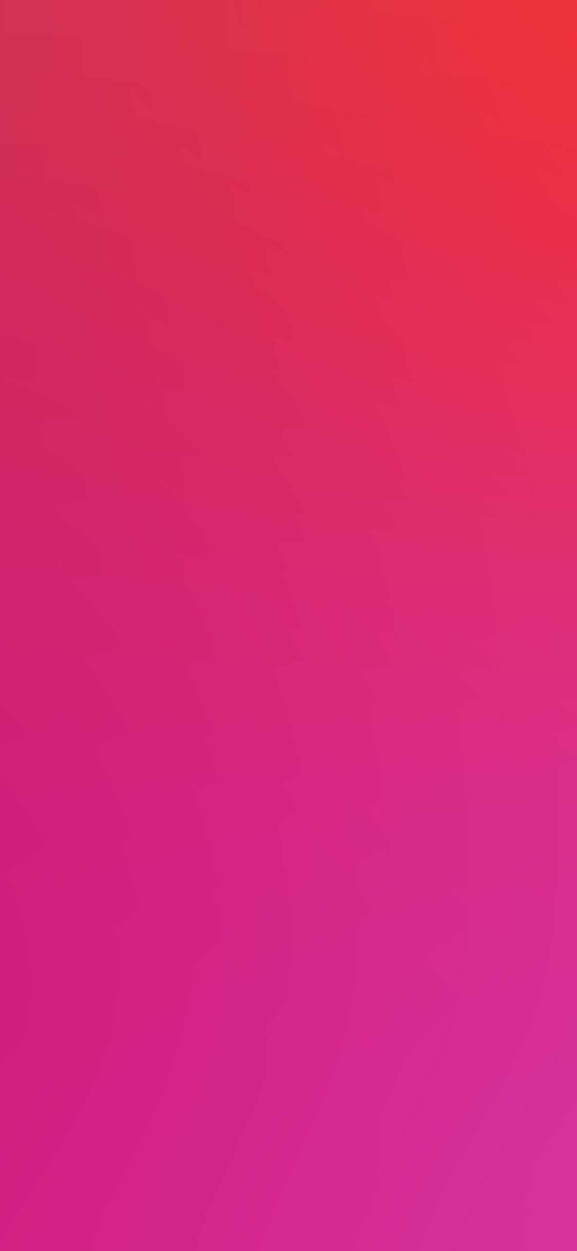 1125x2436 hot pink red blur gradation