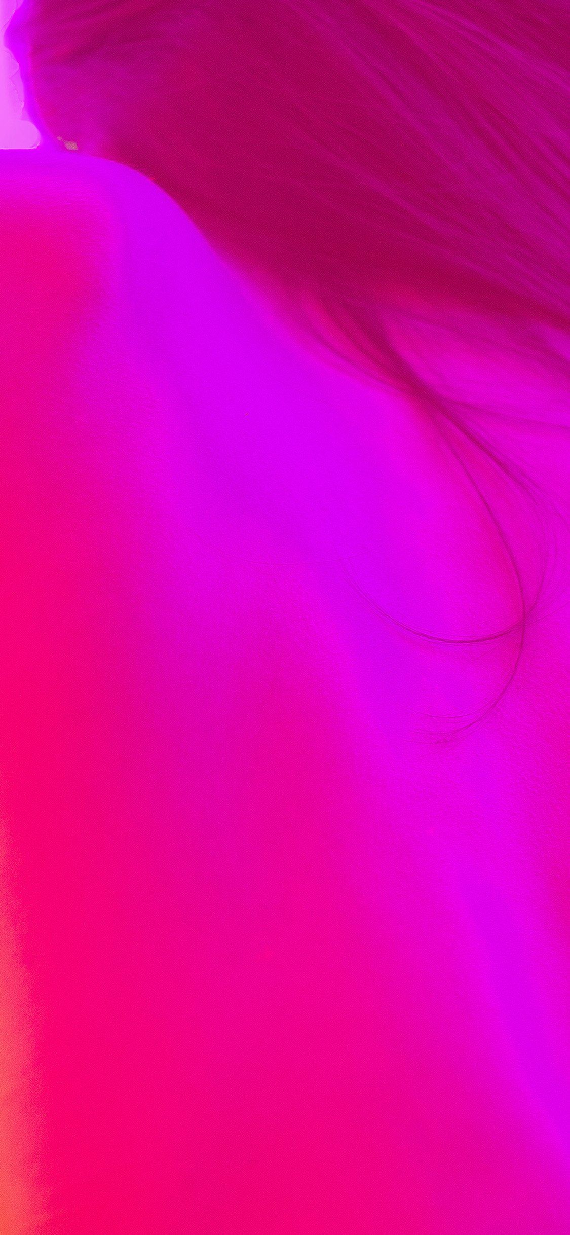 1125x2436 neon body photo red pink art