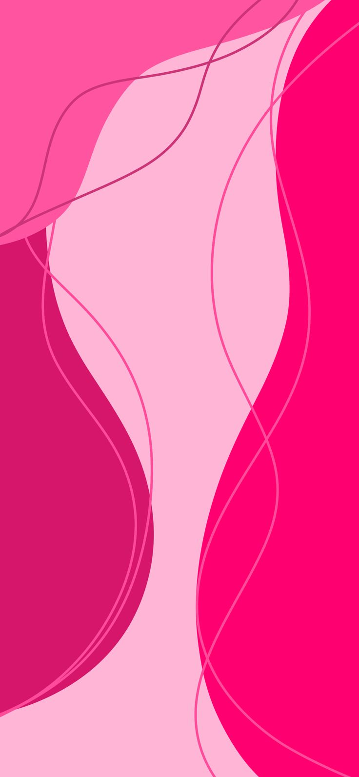 736x1592 Hot Pink Wallpaper, HD Background