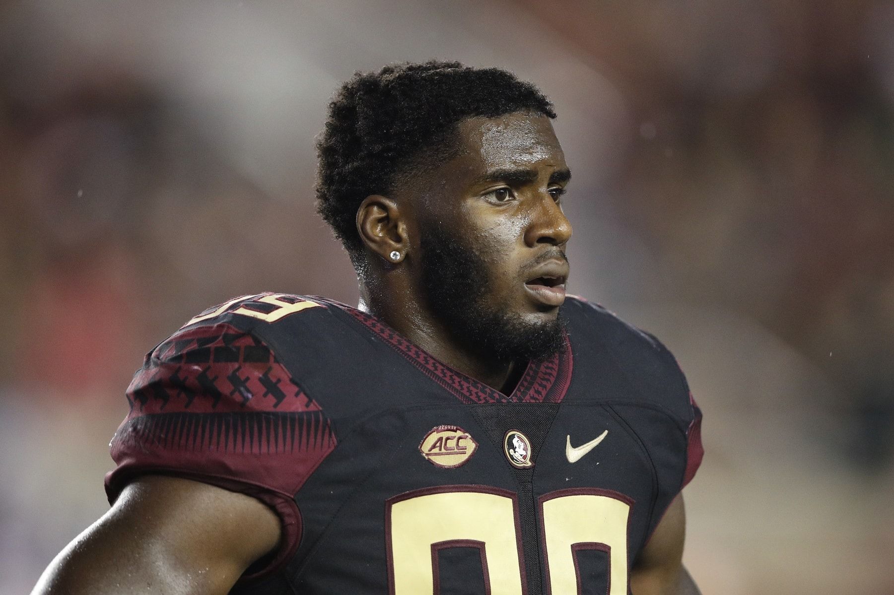 1801x1199 Florida State's Brian Burns talks softly but makes a lot of noise on the field