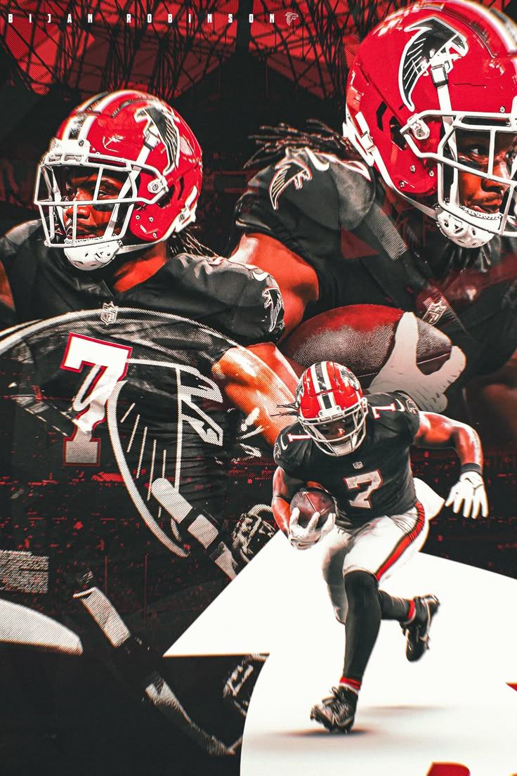736x1104 Atlanta Falconsbijan Robinson Football Coach Gift Sports