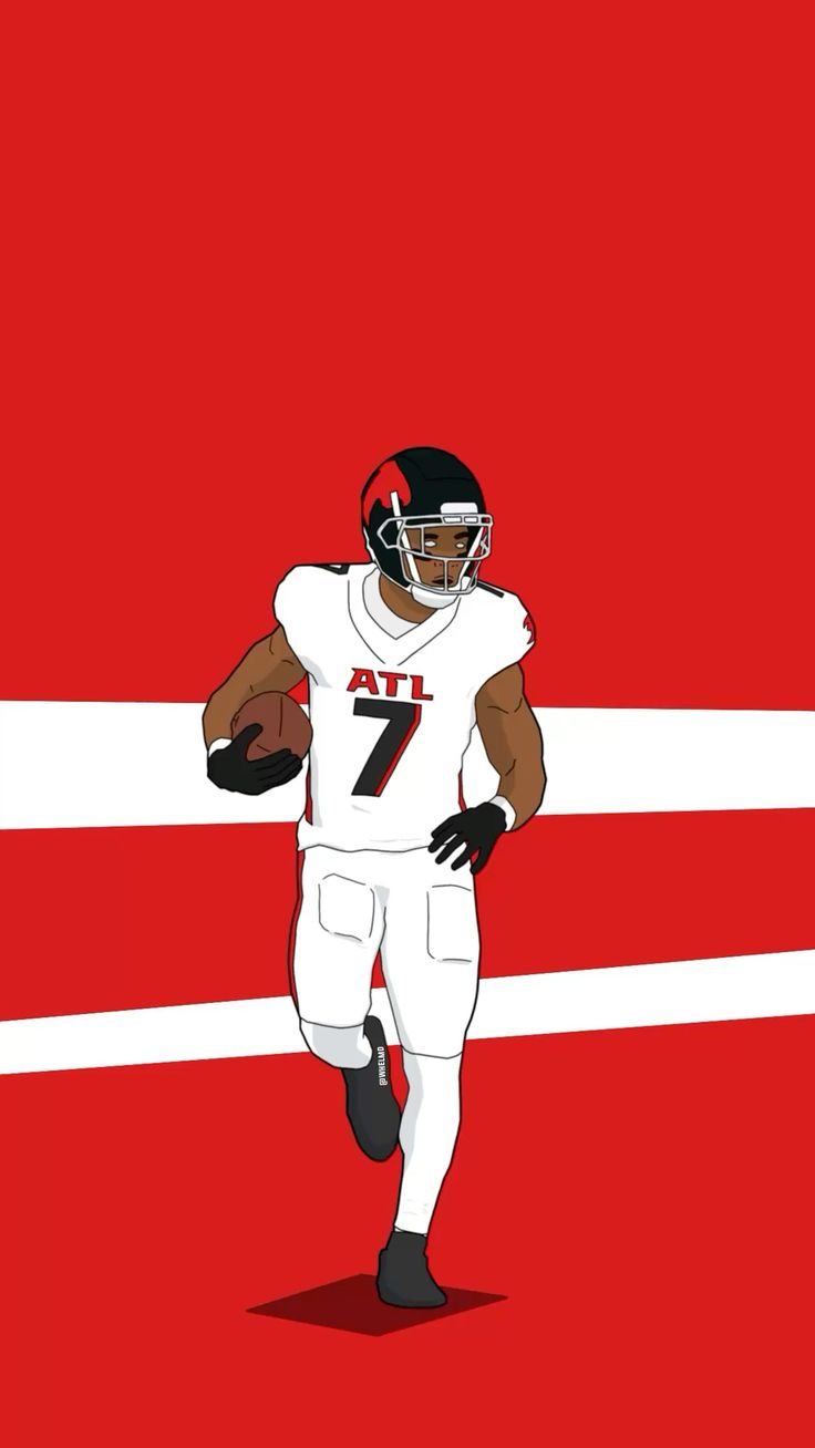 736x1308 Bijan Robinson Phone Background