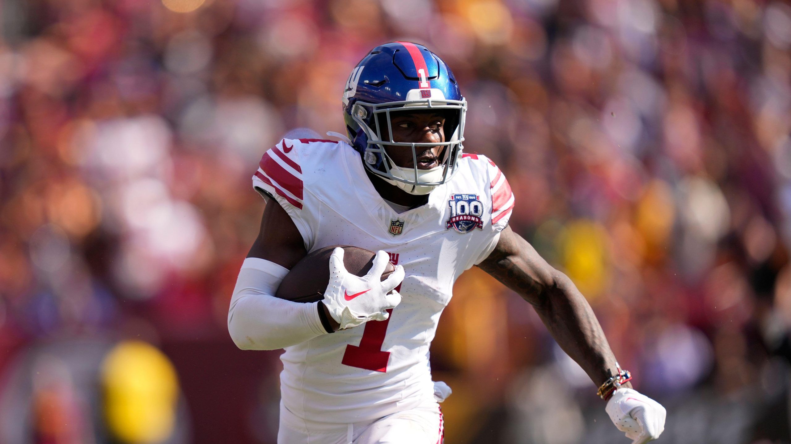 2560x1440 Fantasy Football 2025: WR Malik Nabers player profile