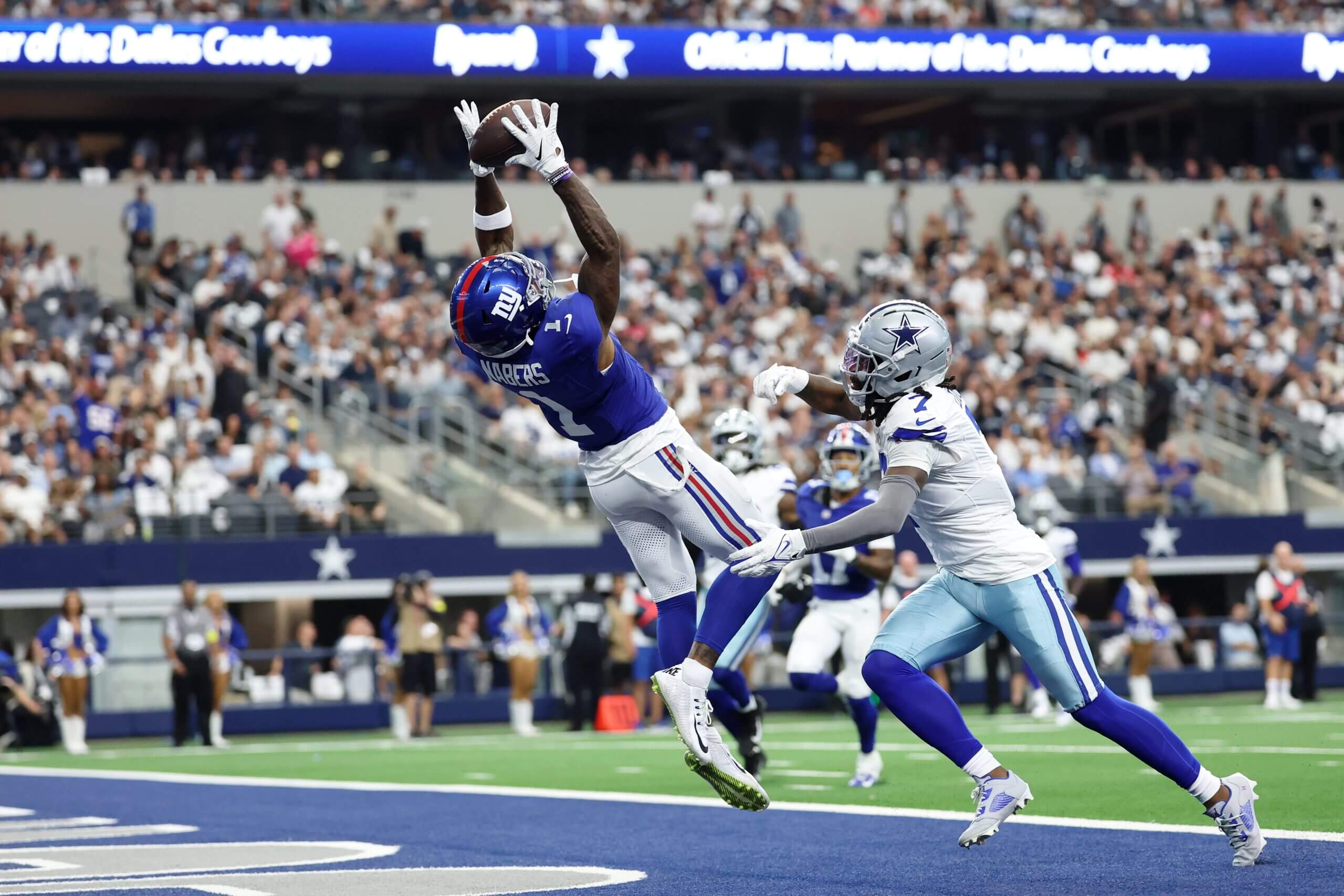 2560x1706 How will Jaxson Dart, Giants offense try to survive without Malik Nabers?