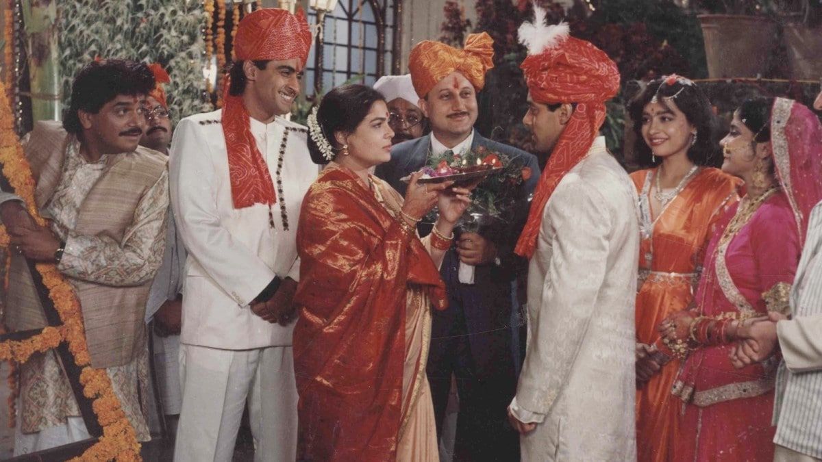 1200x675 Hum Aapke Hain Koun at 30: A fantasy for fractured families, sold the ultimate dream. Bollywood News Indian Express