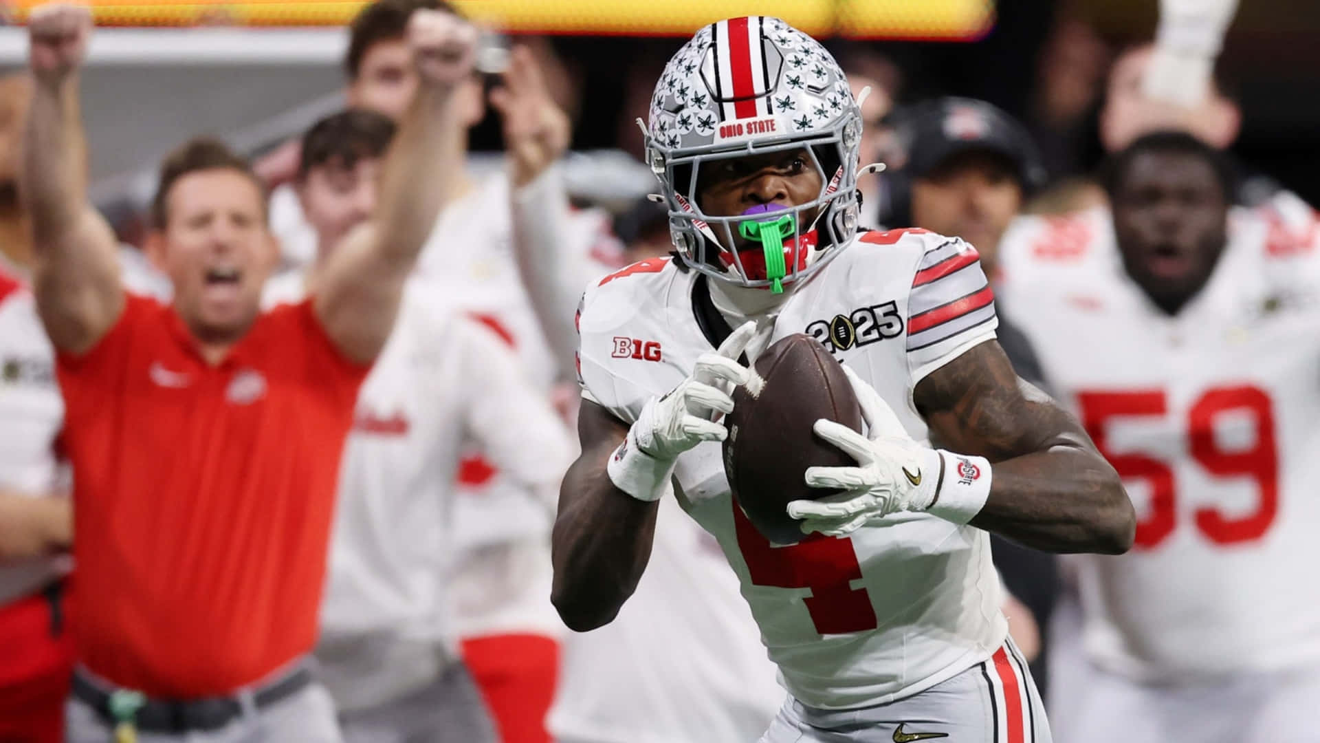 1920x1080 Download Jeremiah Smith Football Highlight Wallpaper