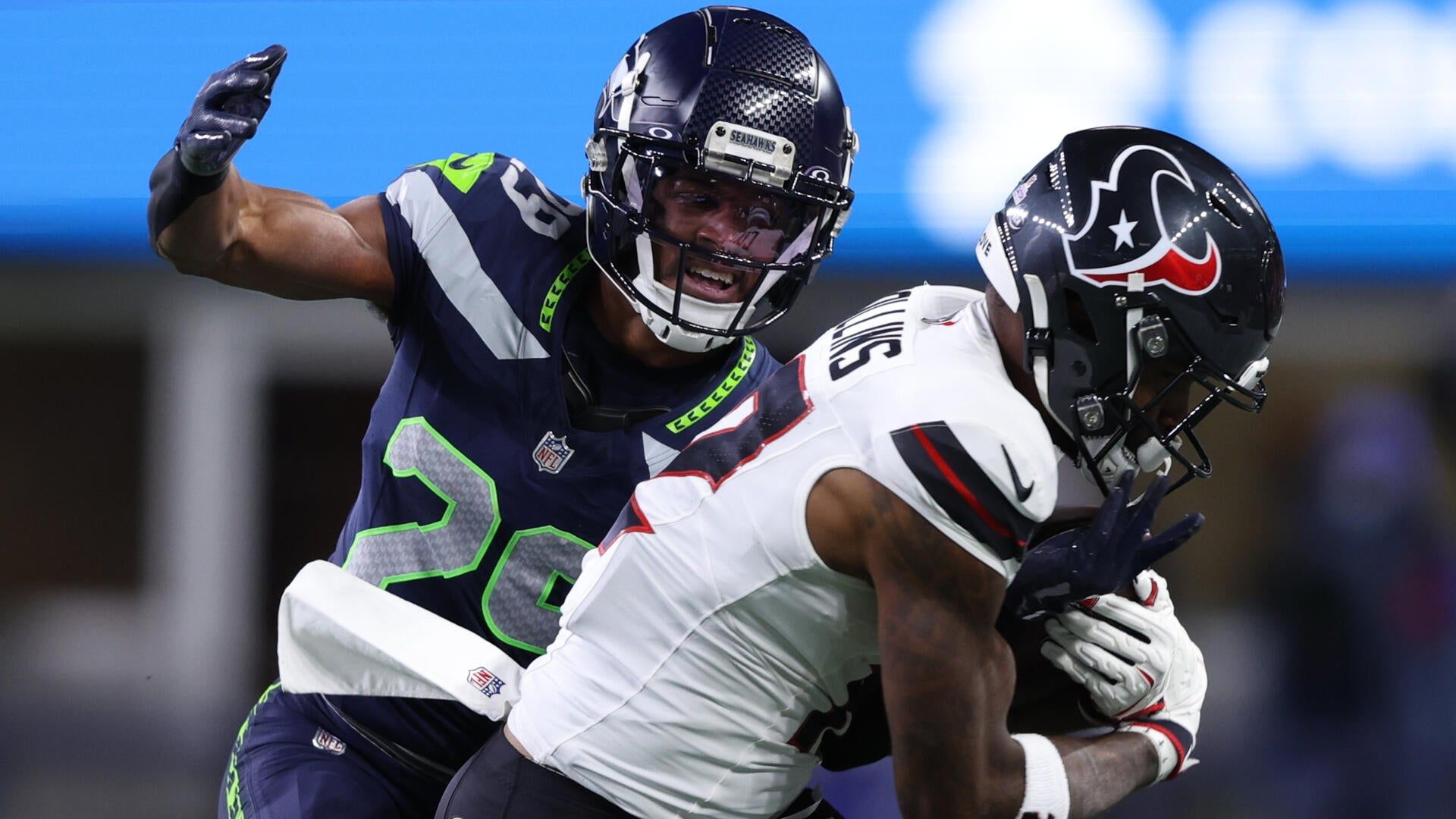 1920x1080 Texans Pro Bowl wide receiver Nico Collins exits 'Monday Night Football' game vs. Seahawks