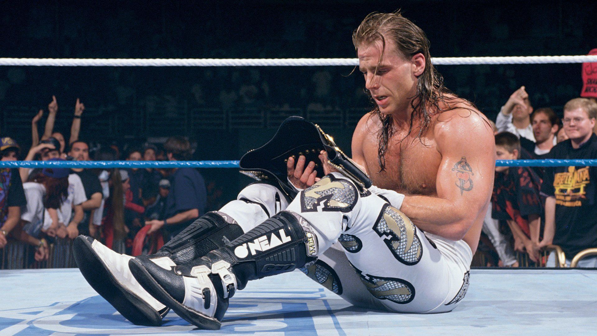 1920x1080 Iconic Photo That Defined The Shawn Michaels Bret Hart Rivalry