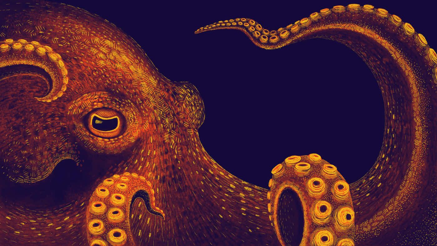 1400x788 Download A vibrant Octopus with its signature tentacles
