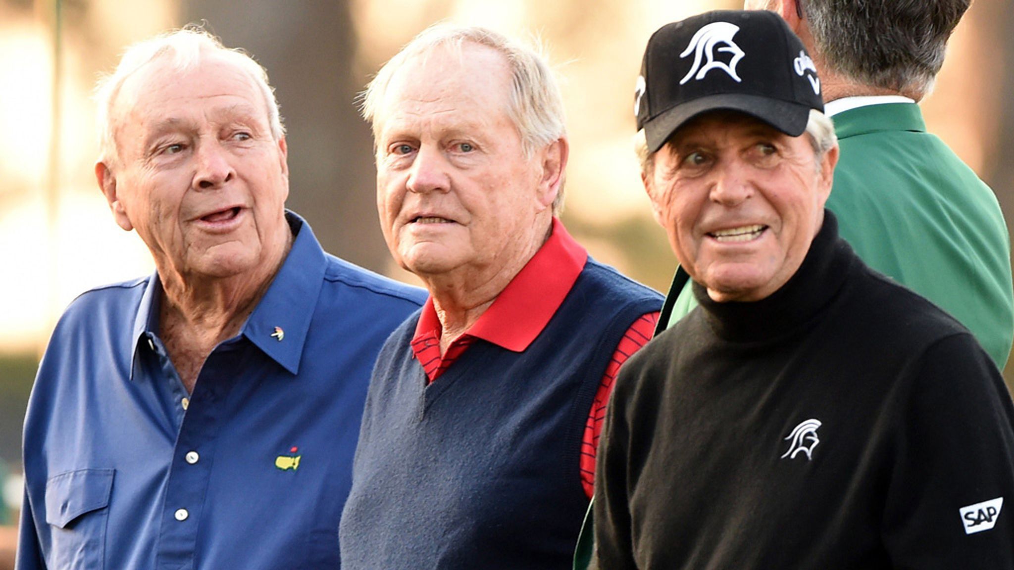 2048x1152 Gary Player, Jack Nicklaus and Arnold Palmer start Masters